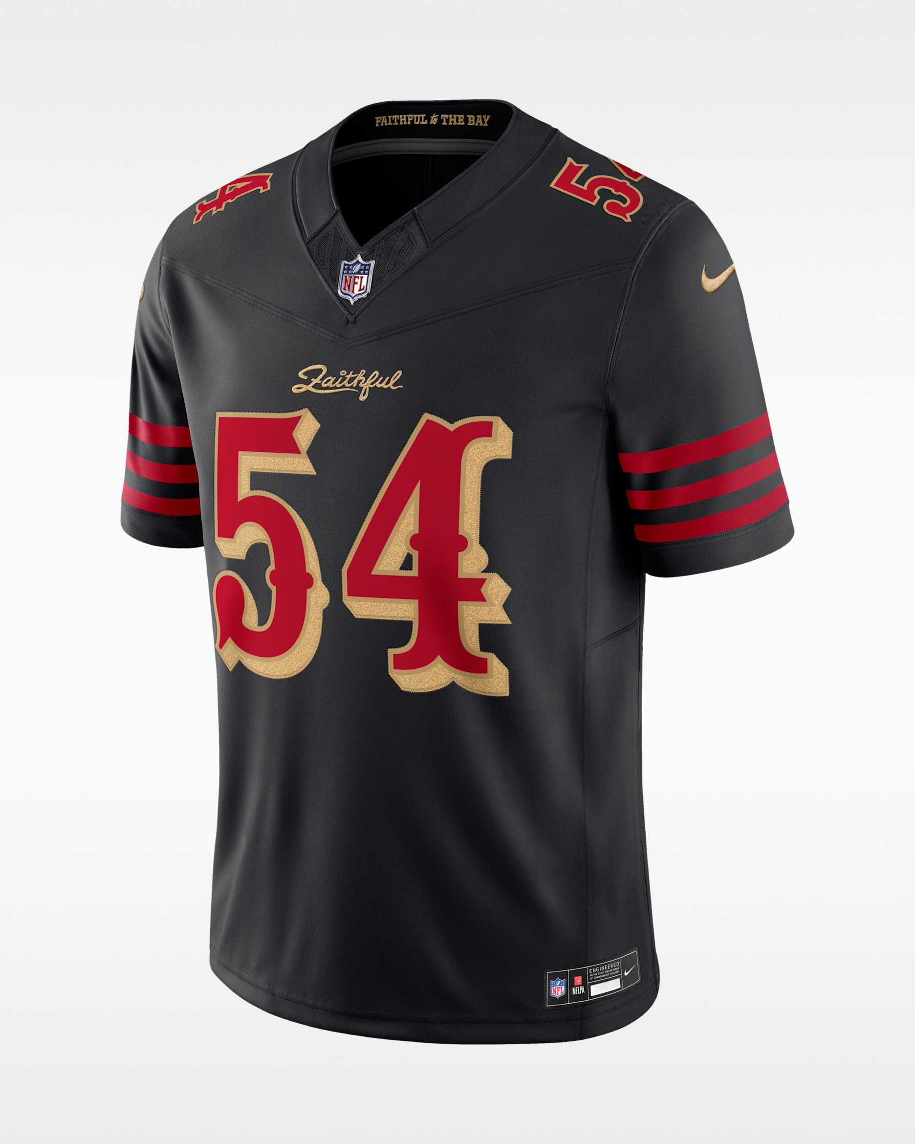 Fred Warner San Francisco 49ers Rivalries Collection Men's Nike Dri-FIT NFL Limited Jersey - Black