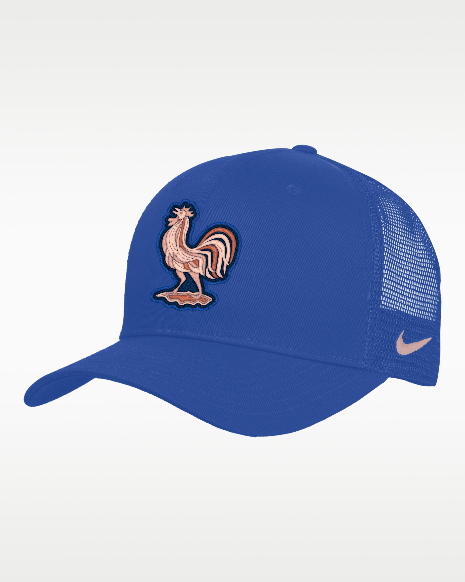 FFF Rise Nike Soccer Structured Adjustable Trucker Cap - Game Royal