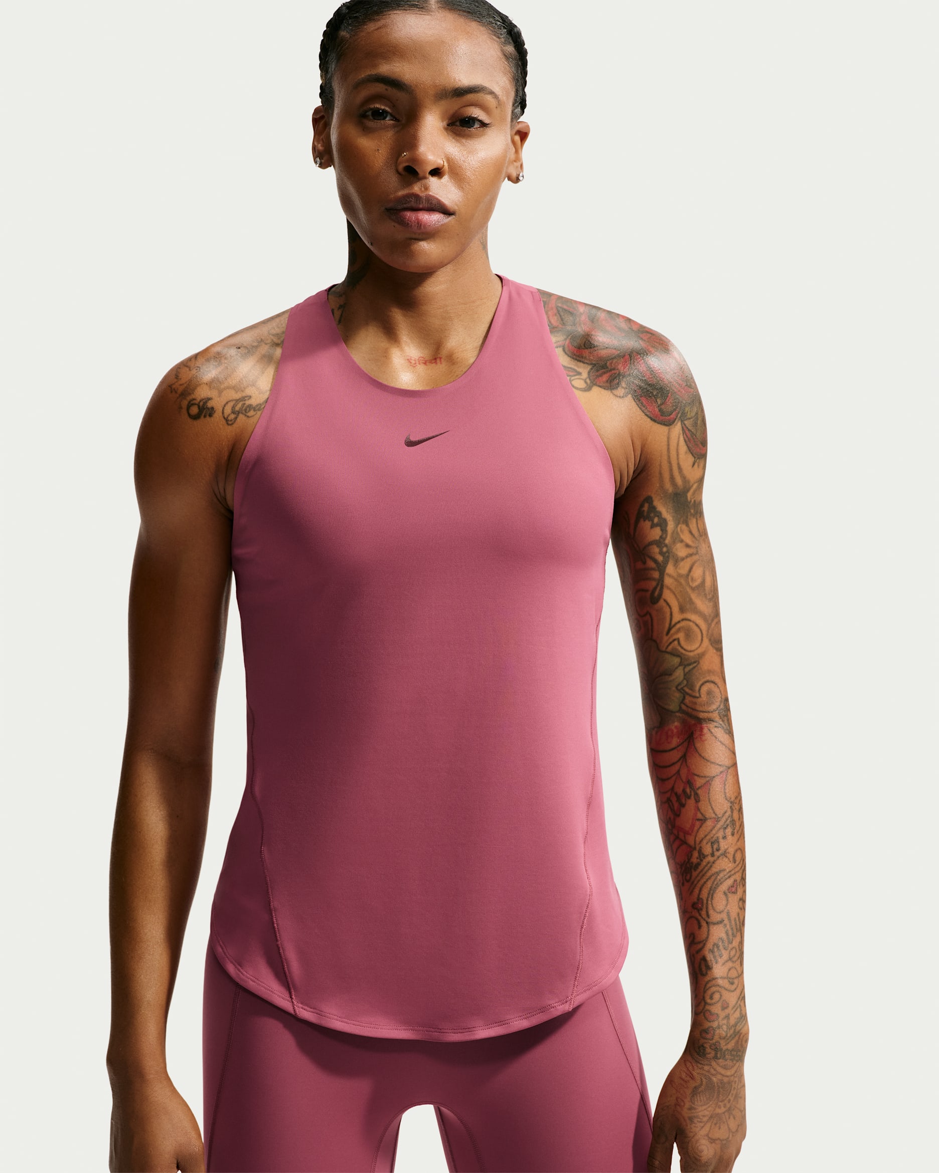 Nike Universa Women's Tank Top - Pink Smoke/Mystic Dates