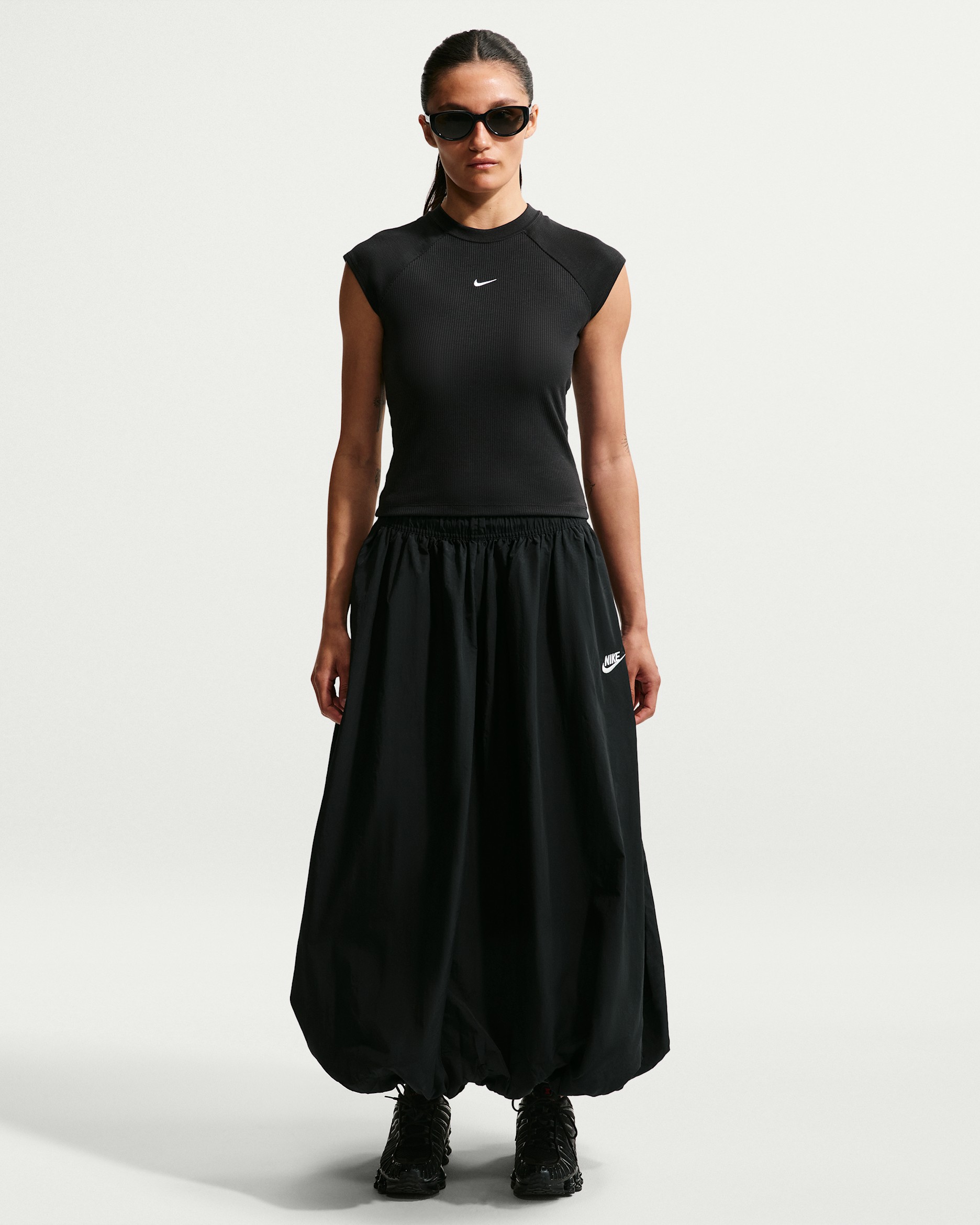 Nike Sportswear Windrunner Women's Skirt - Black/Sail