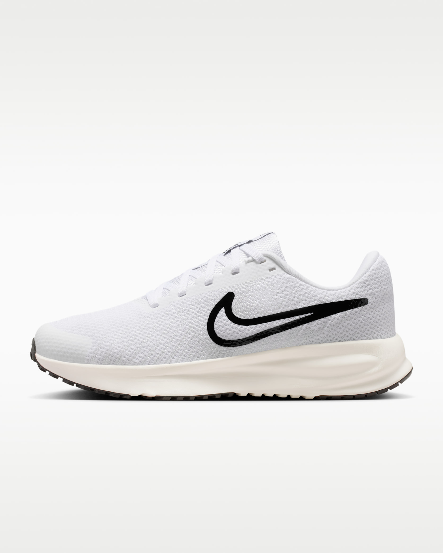 Tenis de correr en pavimento para mujer Nike Run Defy - Blanco/Vela/Blanco cáscara de huevo/Negro