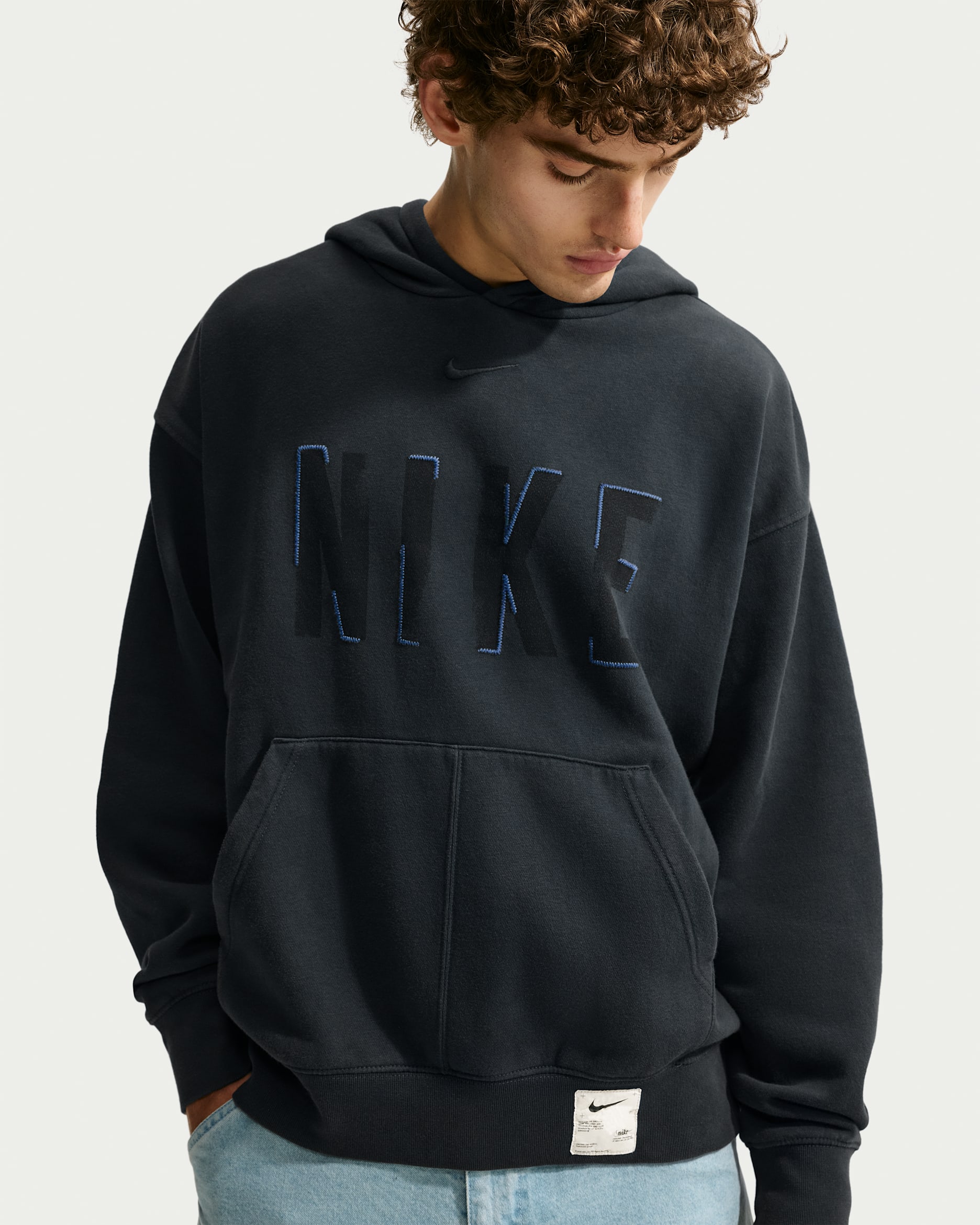 Nike Sportswear Men's Pullover Hoodie - Off Noir