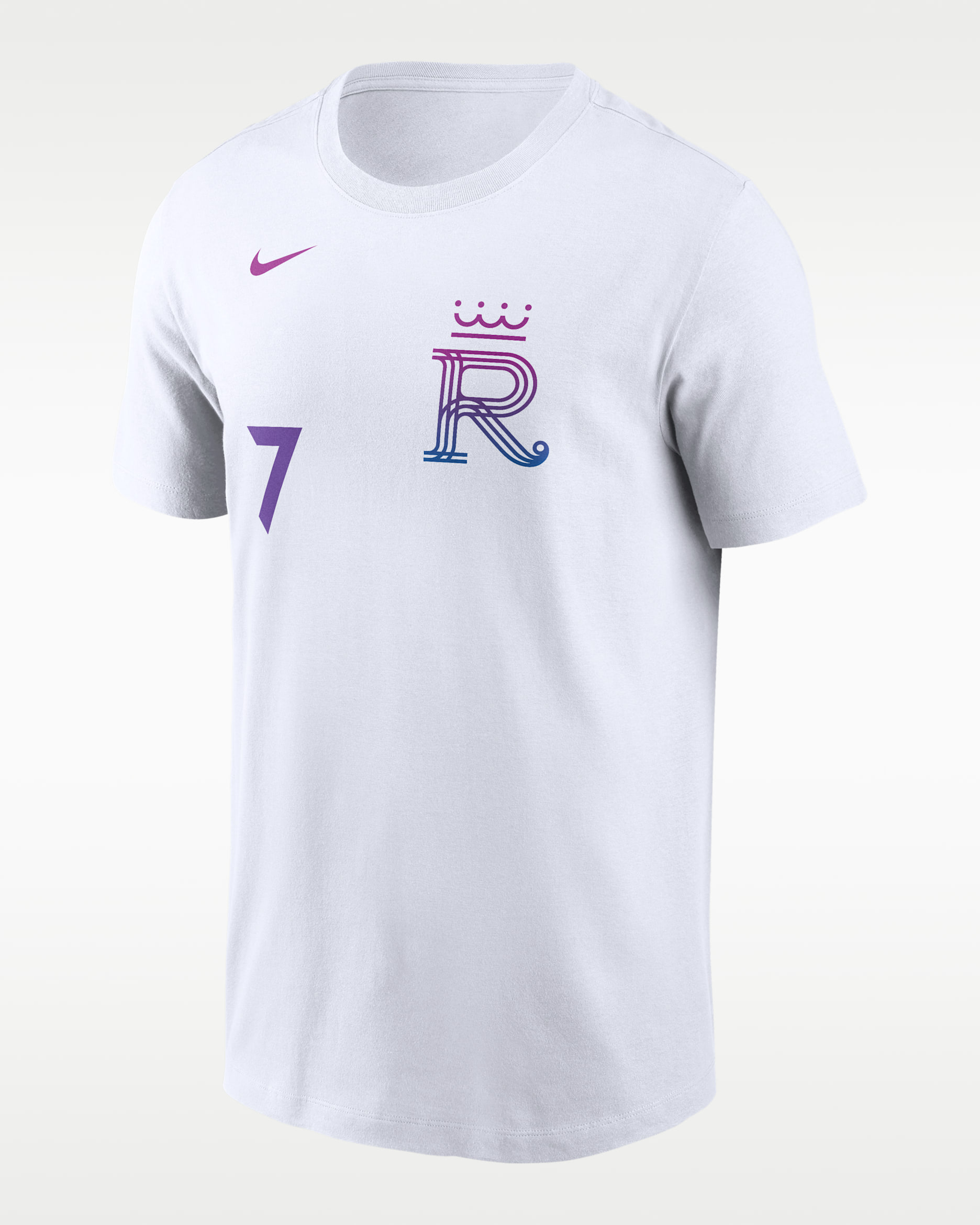 Bobby Witt Jr. Kansas City Royals City Connect Men's Nike MLB T-Shirt - White