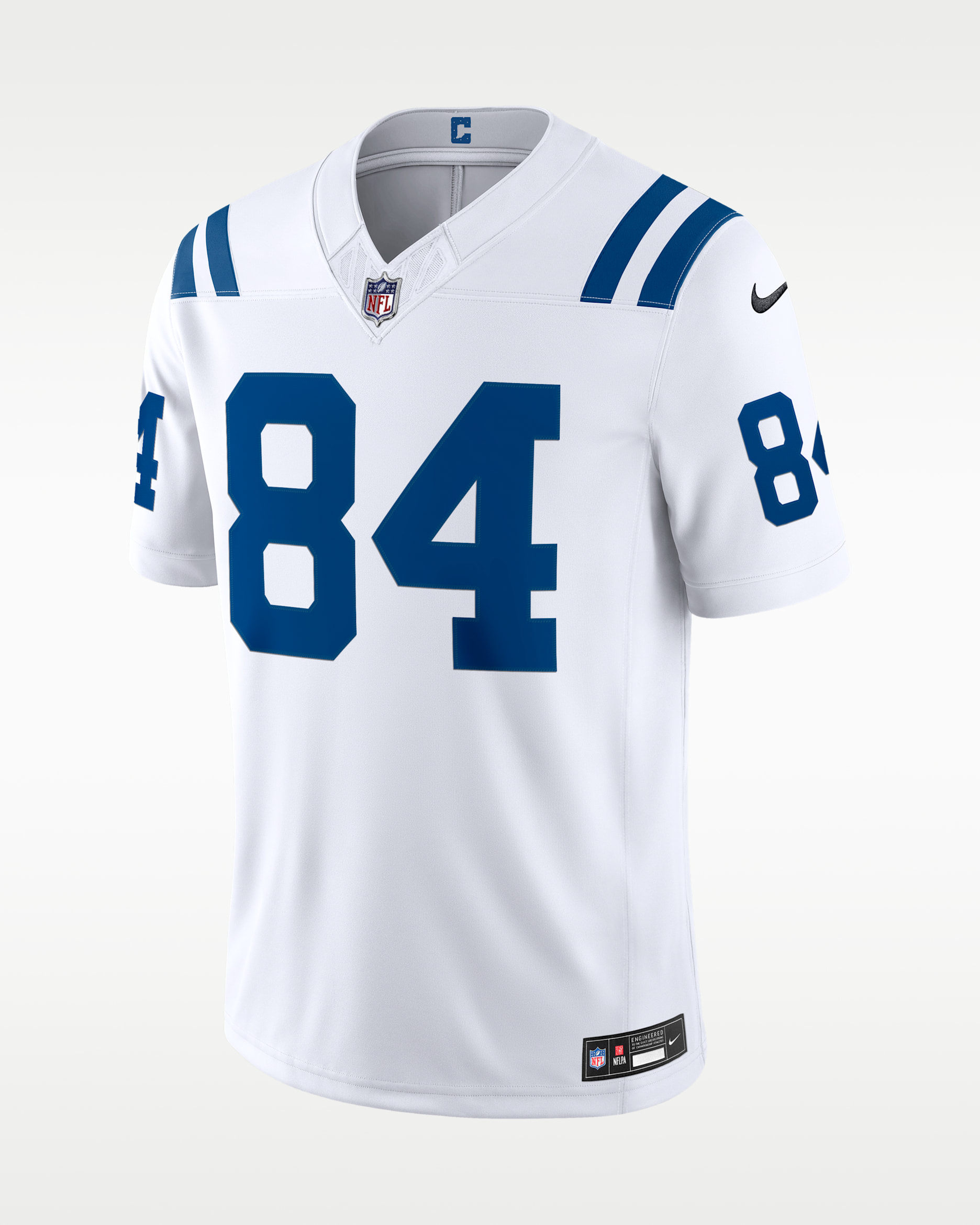 Tyler Warren Indianapolis Colts Men's Nike Dri-FIT NFL Limited Jersey - White