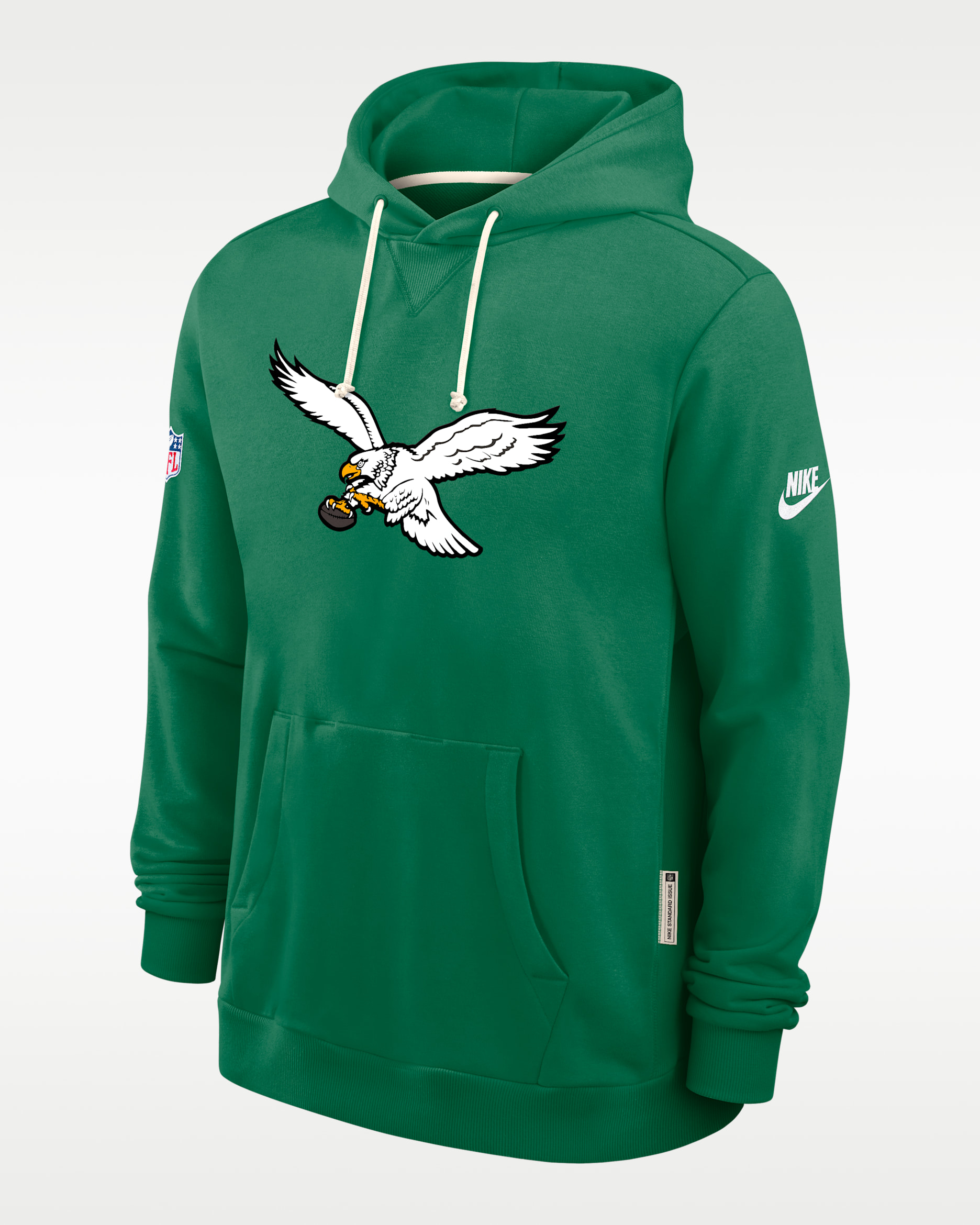 Philadelphia Eagles Alt Offensive Set Play Sideline Men's Nike Dri-FIT NFL Pullover Hoodie - Green