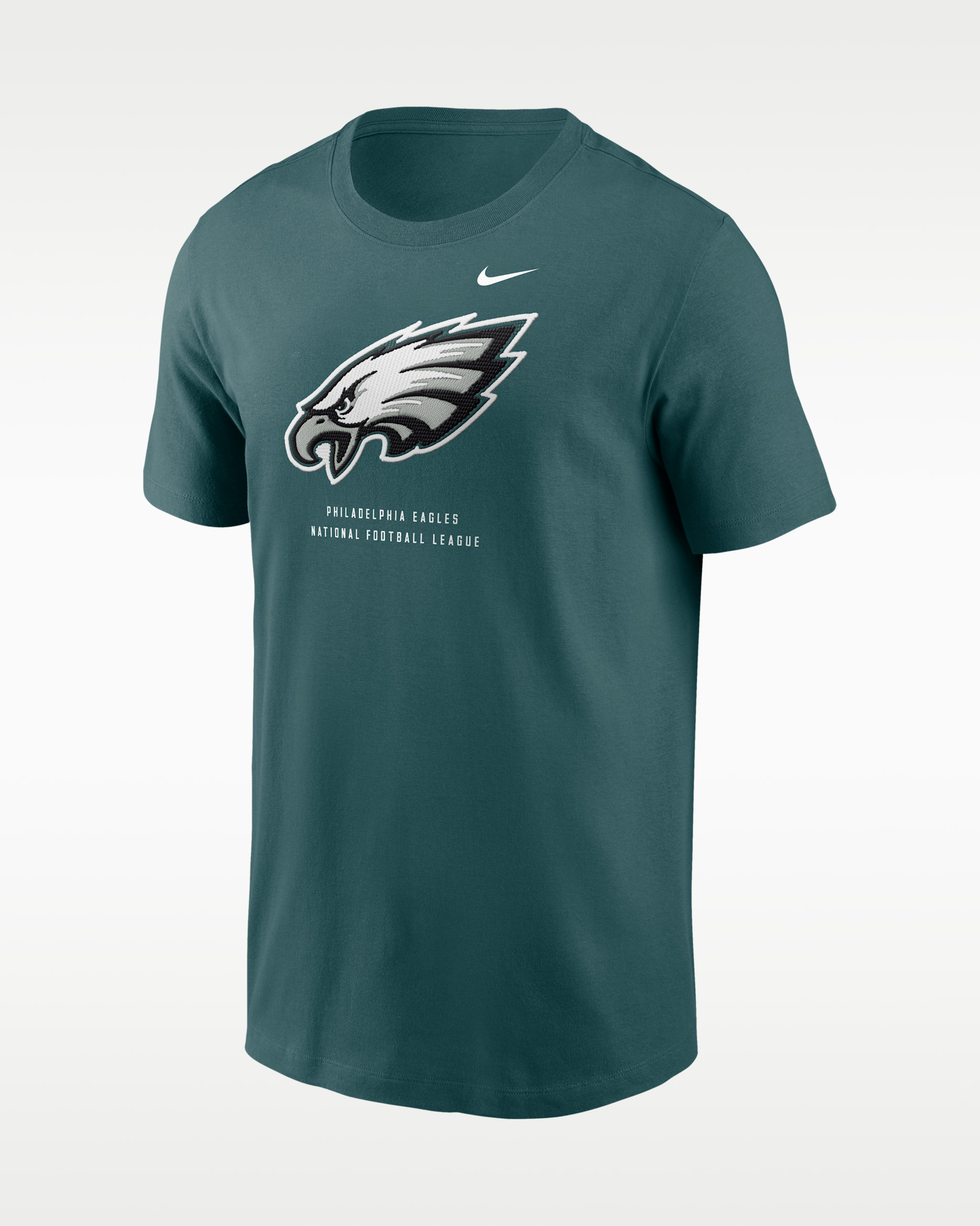 Playera Nike de la NFL para hombre Philadelphia Eagles Essential - Azul verdoso deportivo