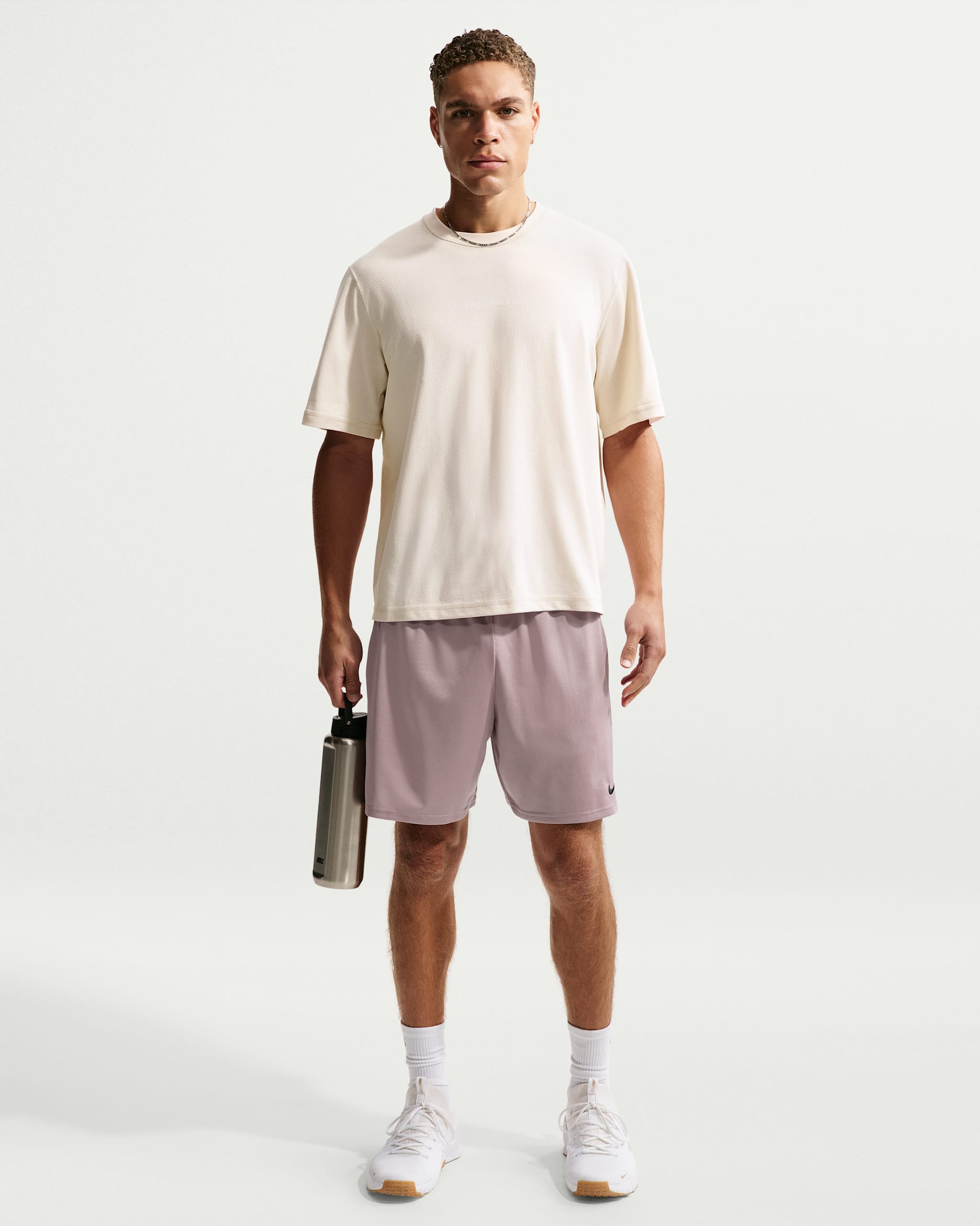 Nike Flex Men's 18cm (approx.) Training Shorts - Light Violet Ore/Black