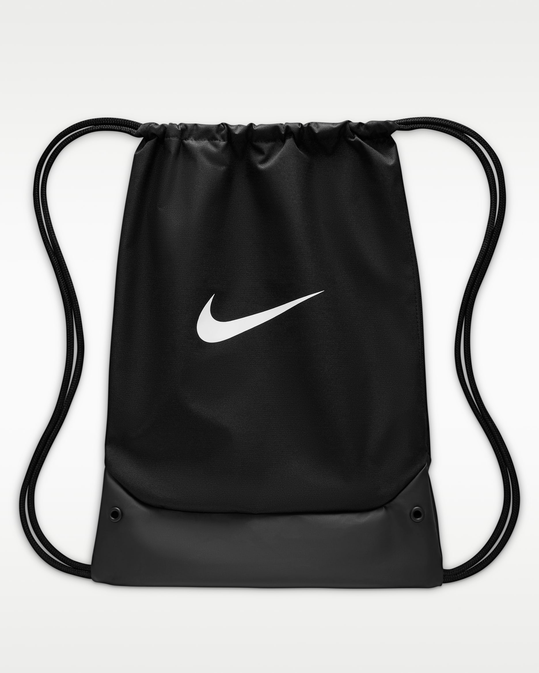 Nike Brasilia Drawstring Bag (18L) - Black/Black/White