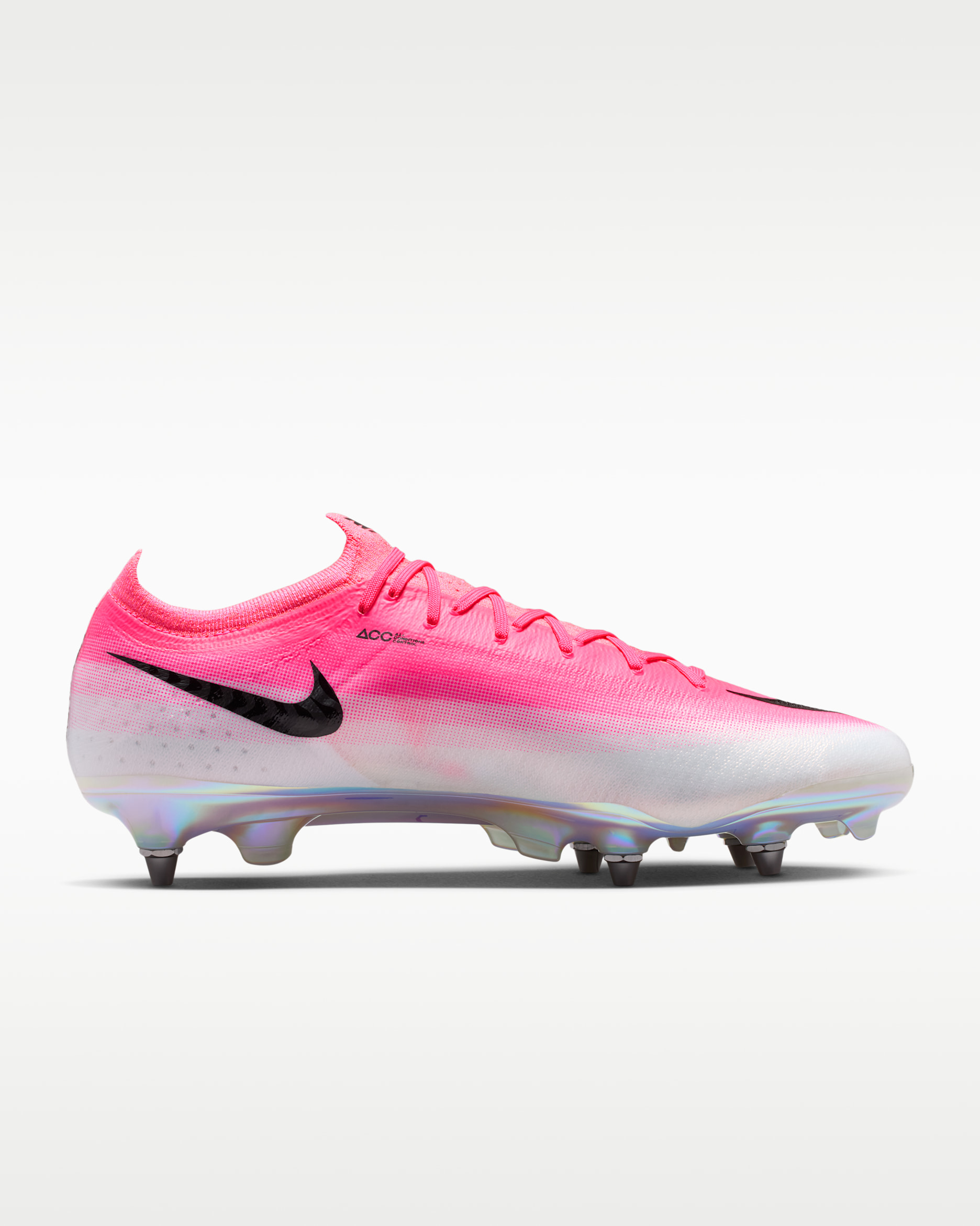 Chaussure de foot basse à crampons pour terrain gras Nike Mercurial Vapor 17 Elite - Multicolore/Noir