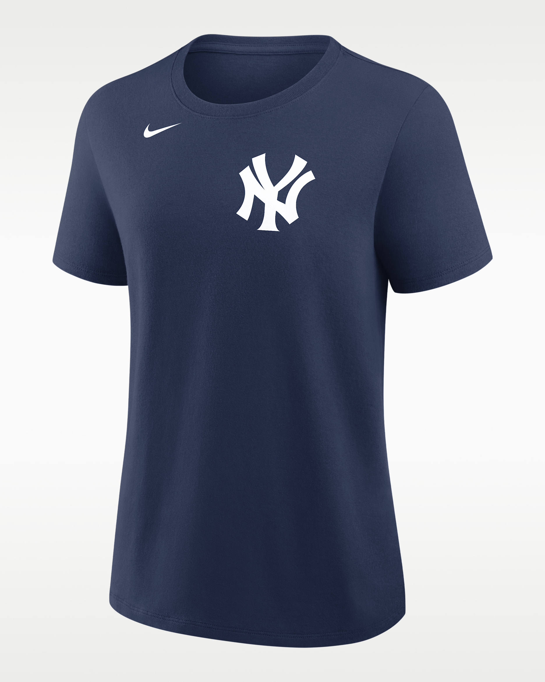 New York Yankees Wordmark Women's Nike MLB T-Shirt - College Navy