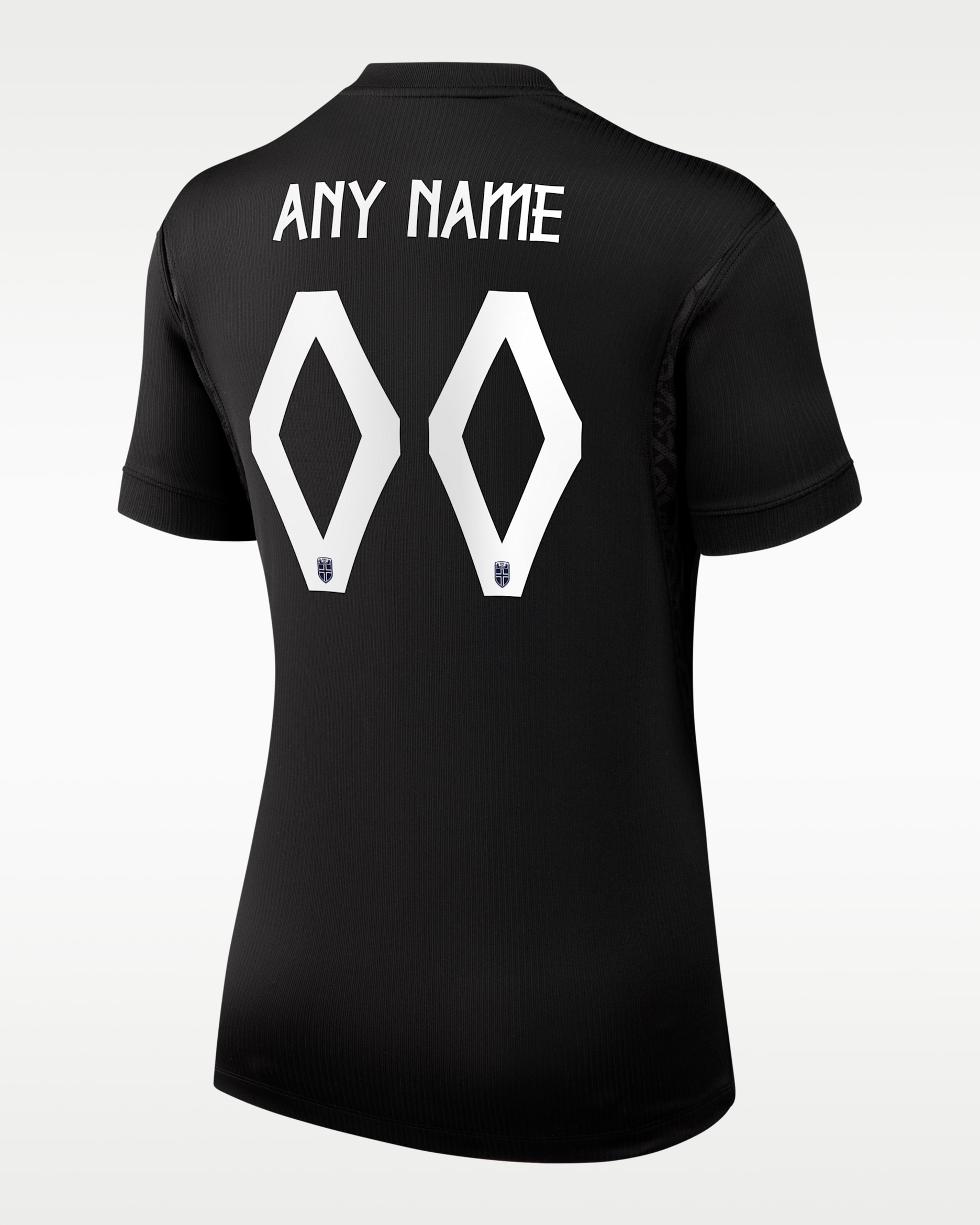 Norway 2026 Stadium Away Women's Nike Dri-FIT Soccer Replica Custom Jersey By You - Black