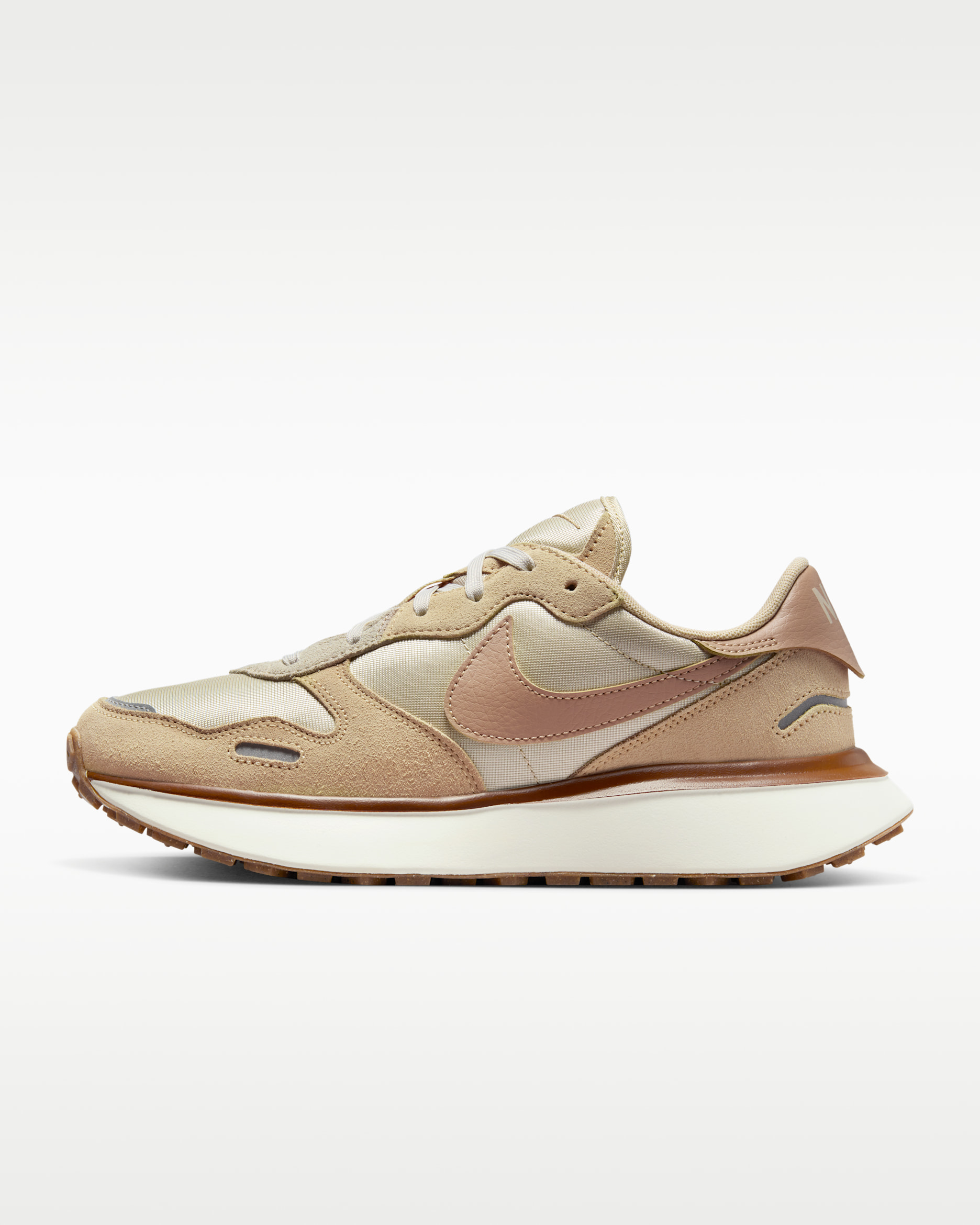 Nike Phoenix Waffle Women's Shoes - Sand Drift/Sesame/Metallic Silver/Hemp