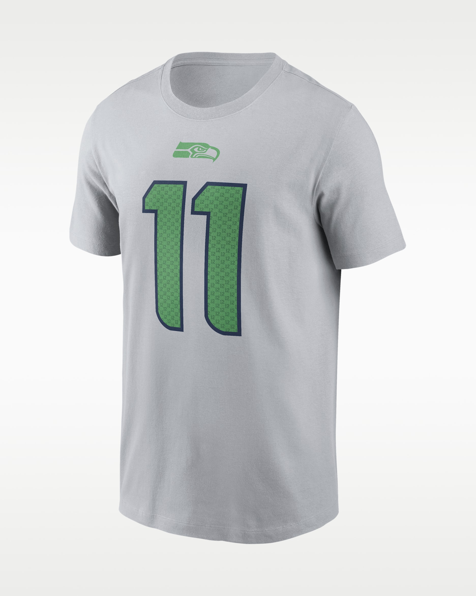 Playera Nike de la NFL para hombre Jaxon Smith-Njigba Seattle Seahawks Rivalries Collection - Gris