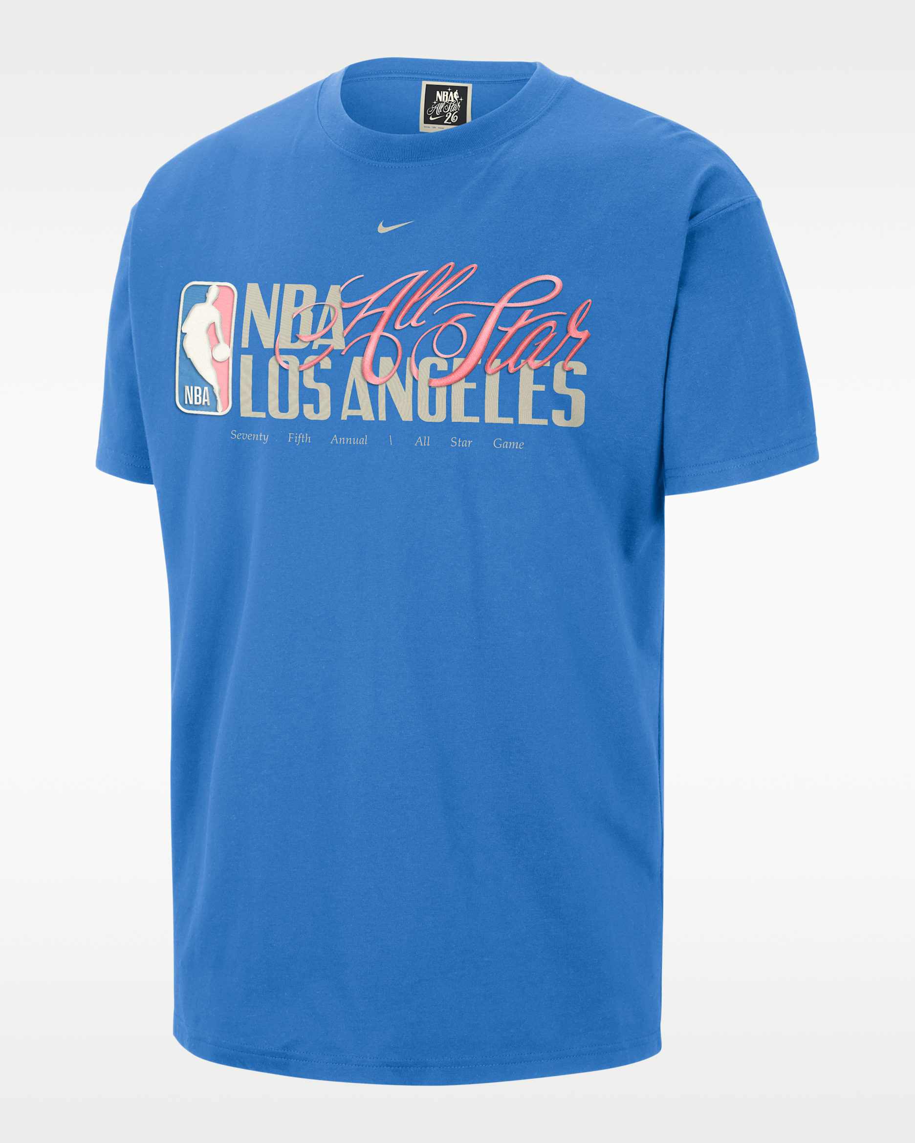 Nike "All-Star Weekend" Men's Nike T-Shirt - Pacific Blue