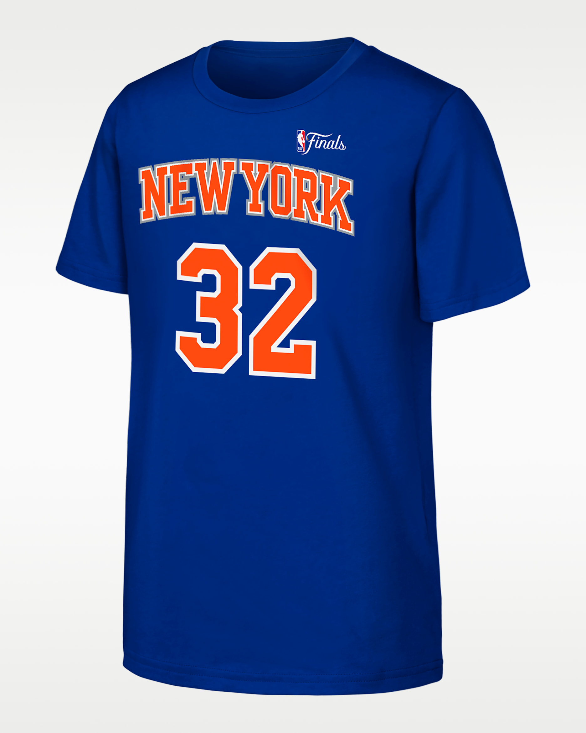 New York Knicks Karl-Anthony Towns Nike Grade School Basketball T-Shirt - Blue