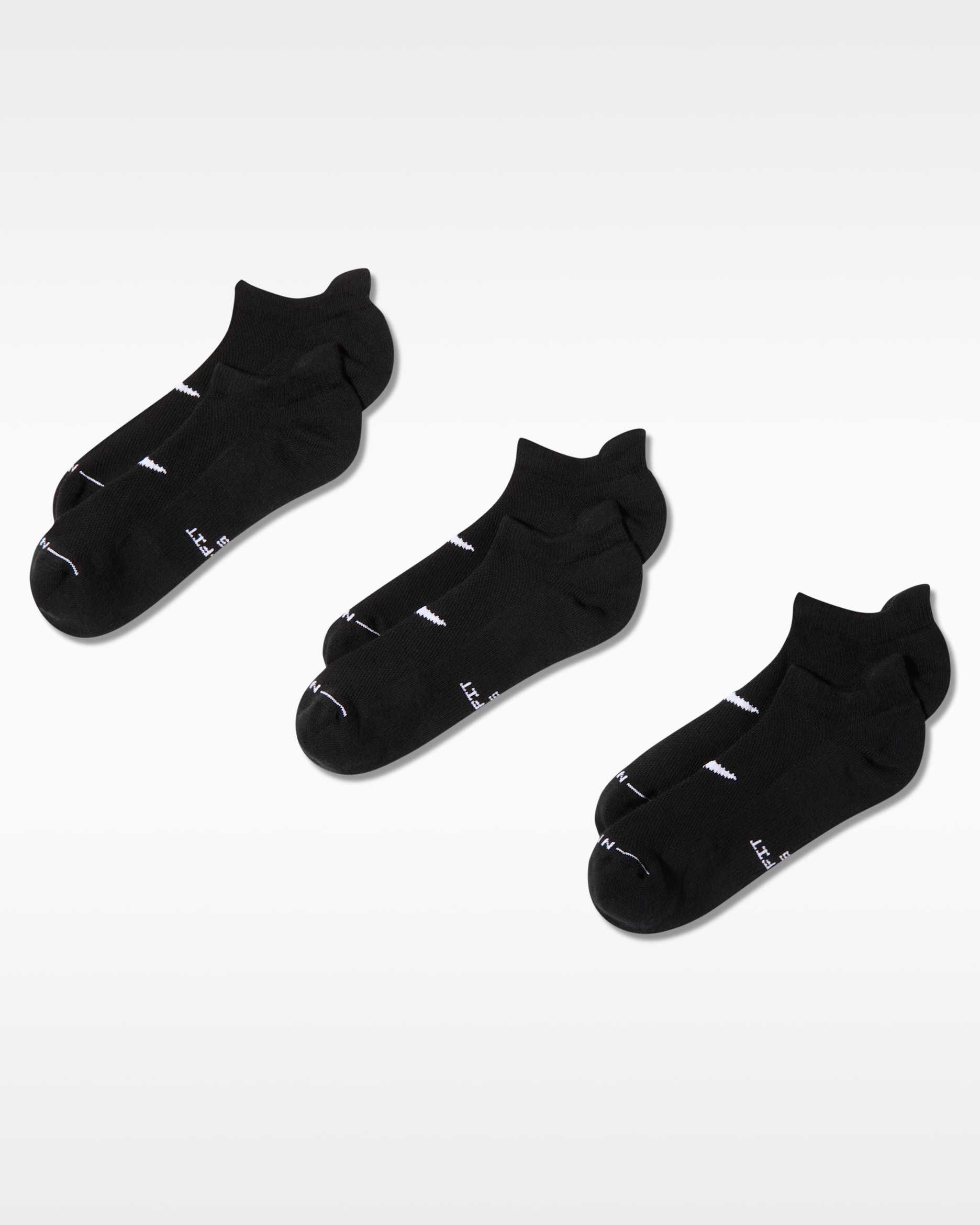 Nike Everyday Elevated No-Show Socks (3 Pairs) - Multi-Color