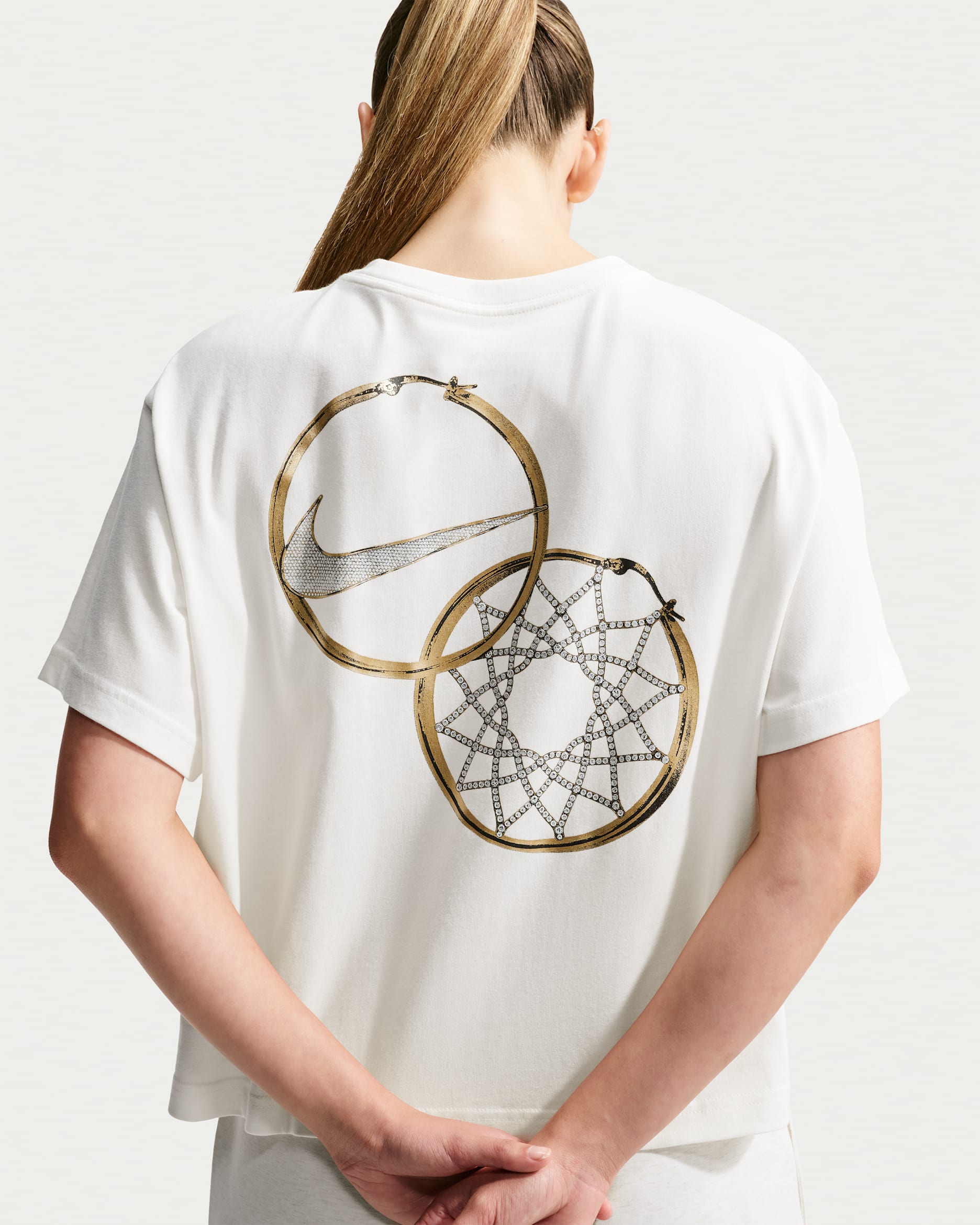 Nike Classic Women's Basketball T-Shirt - Sail