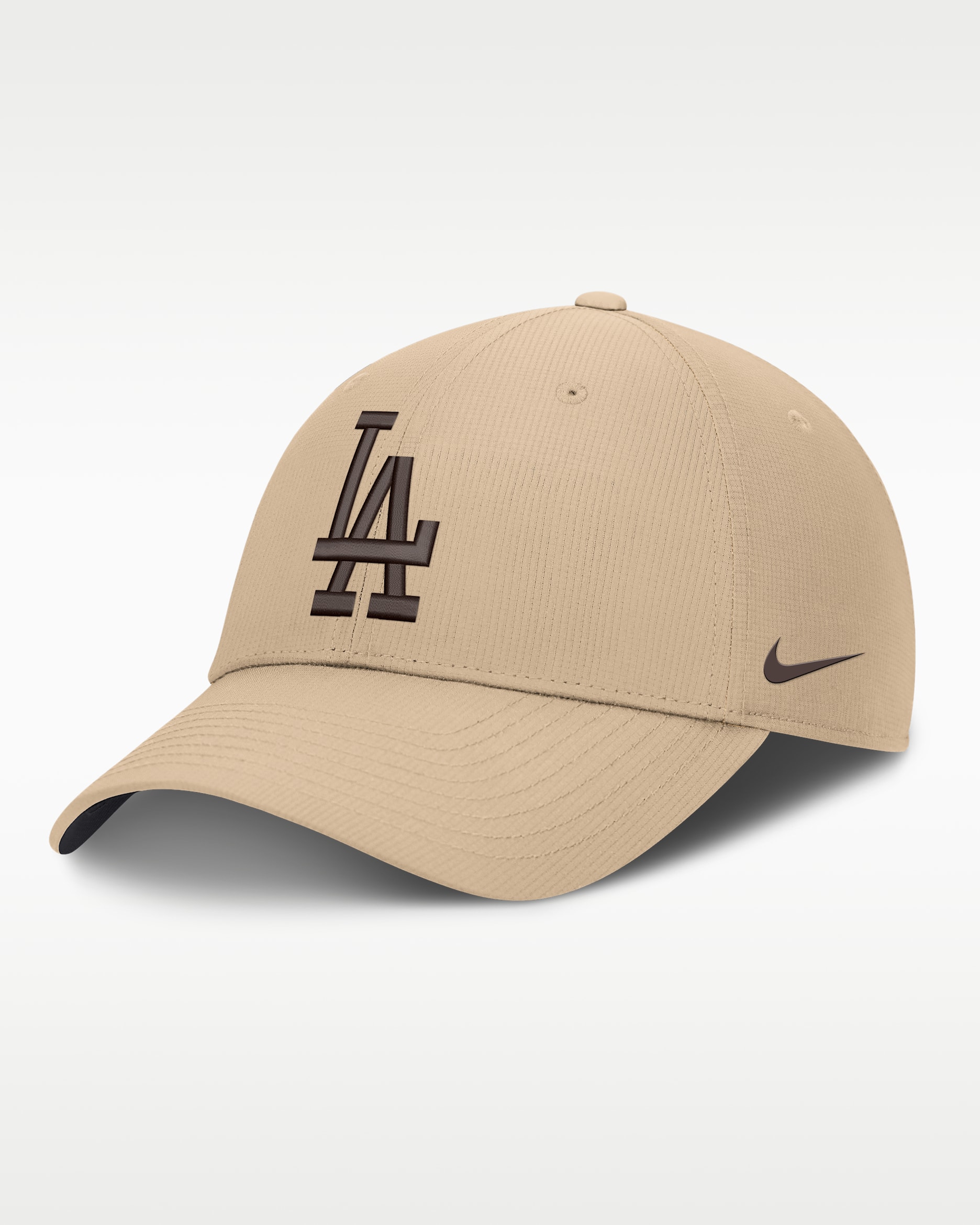 Los Angeles Dodgers Club Men's Nike Dri-FIT MLB Adjustable Hat - Khaki
