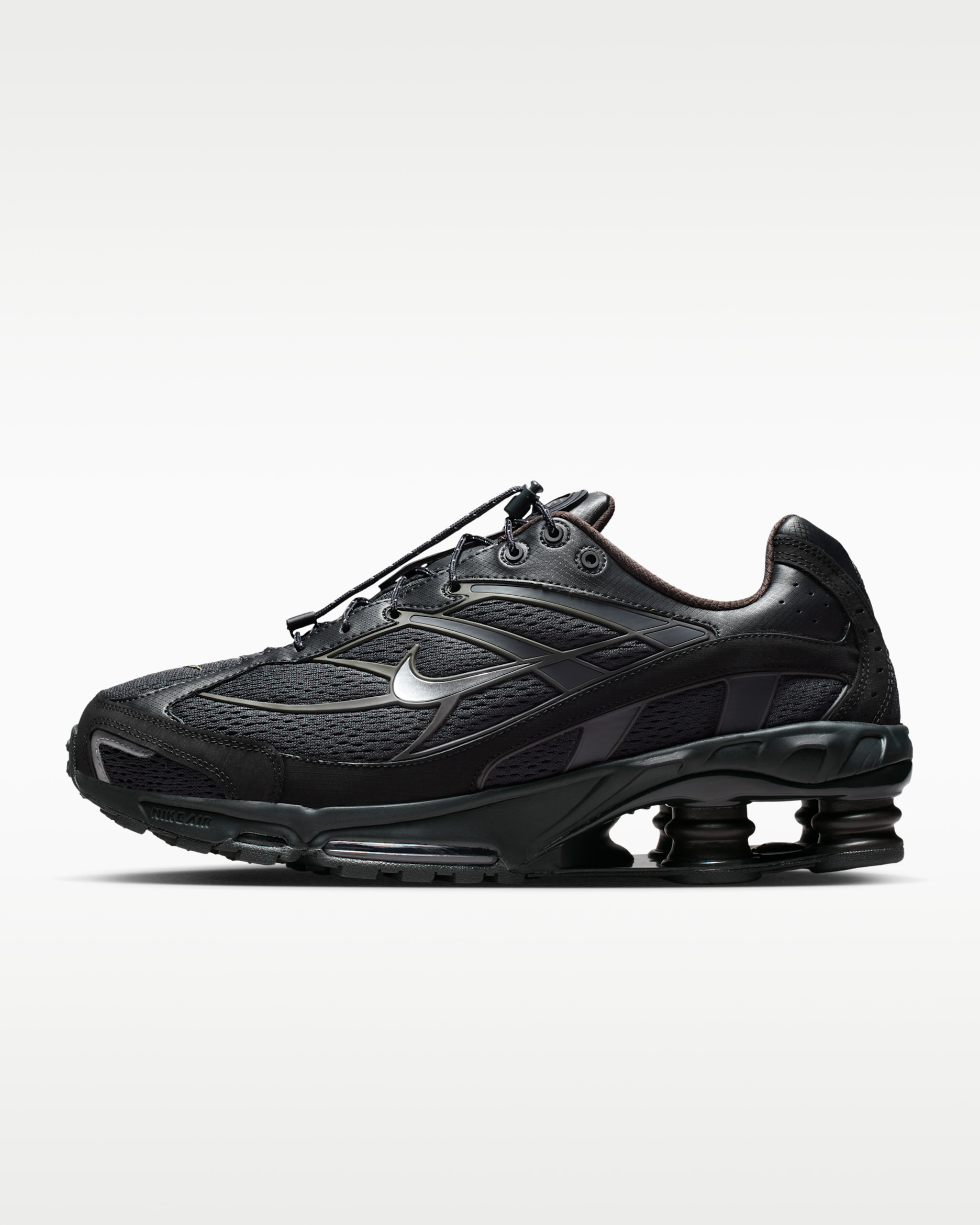 Nike Shox Ride 2 男鞋 - Off Noir/Velvet Brown/Cargo Khaki/Reflect Silver