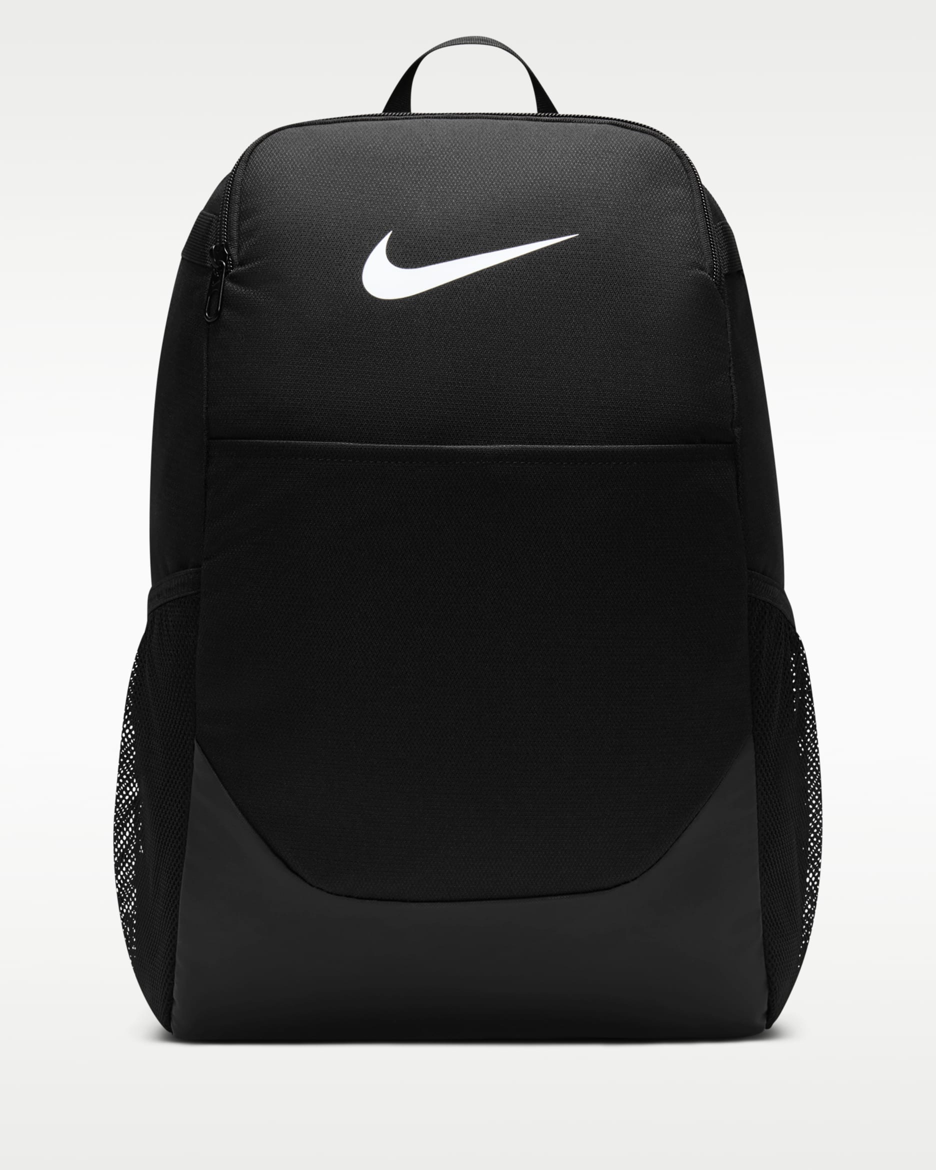 나이키 브라질리아 백팩(미디엄, 24L) - 블랙/블랙/화이트