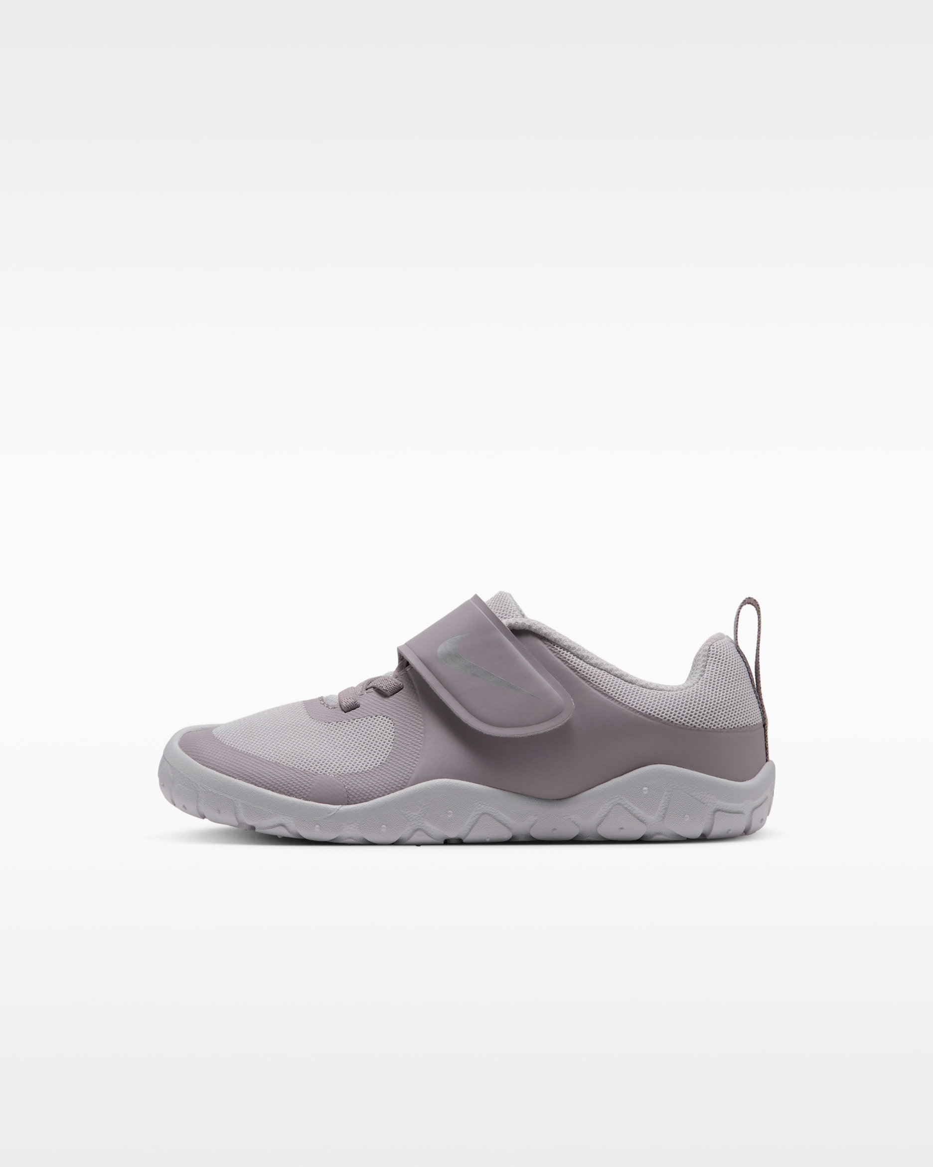 Nike Swoosh 1 Essential Little Kids' Shoes - Vast Grey/Silver Lilac/Metallic Silver