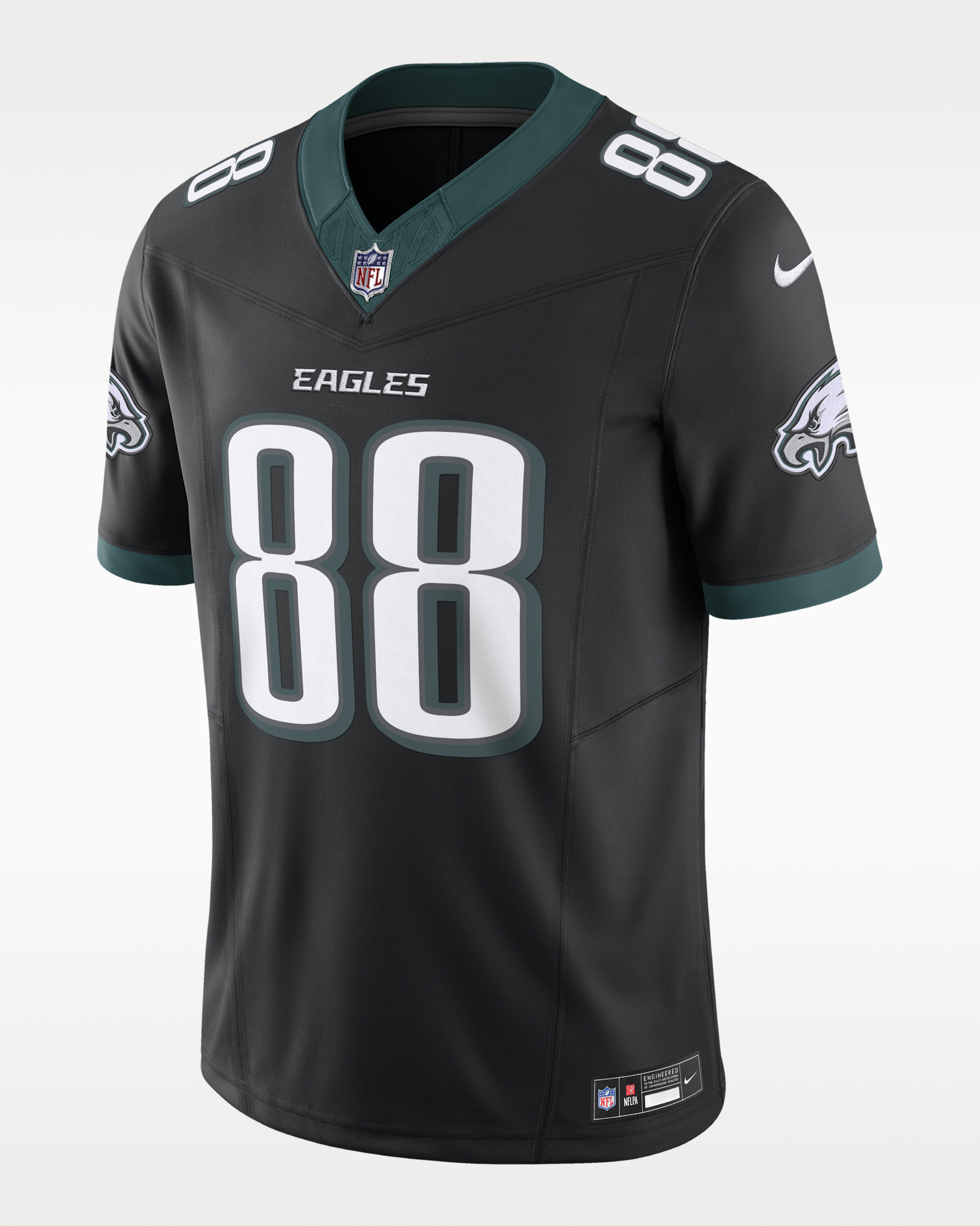 Dallas Goedert Philadelphia Eagles Men's Nike Dri-FIT NFL Limited Football Jersey - Black