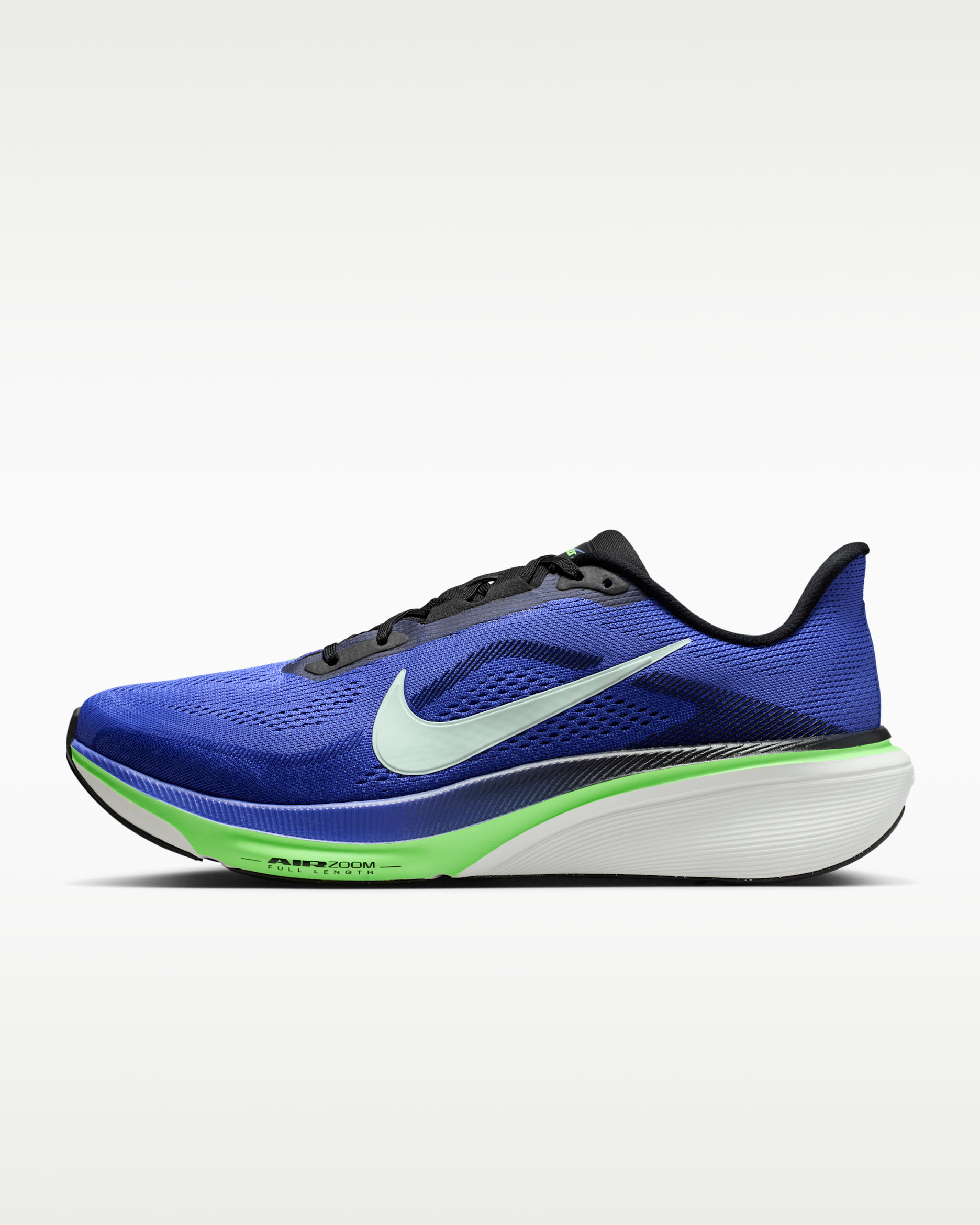 Nike Pegasus 42 Men's Road-Running Shoes - Sapphire/Lapis/Lime Blast/Summit White