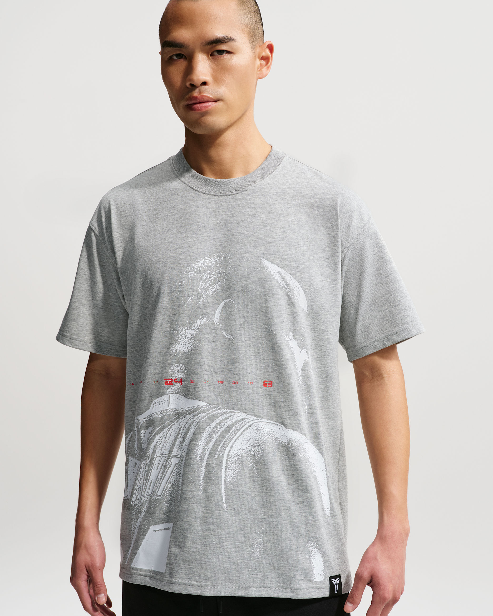 Kobe Men's Dri-FIT Basketball T-Shirt - Dark Grey Heather