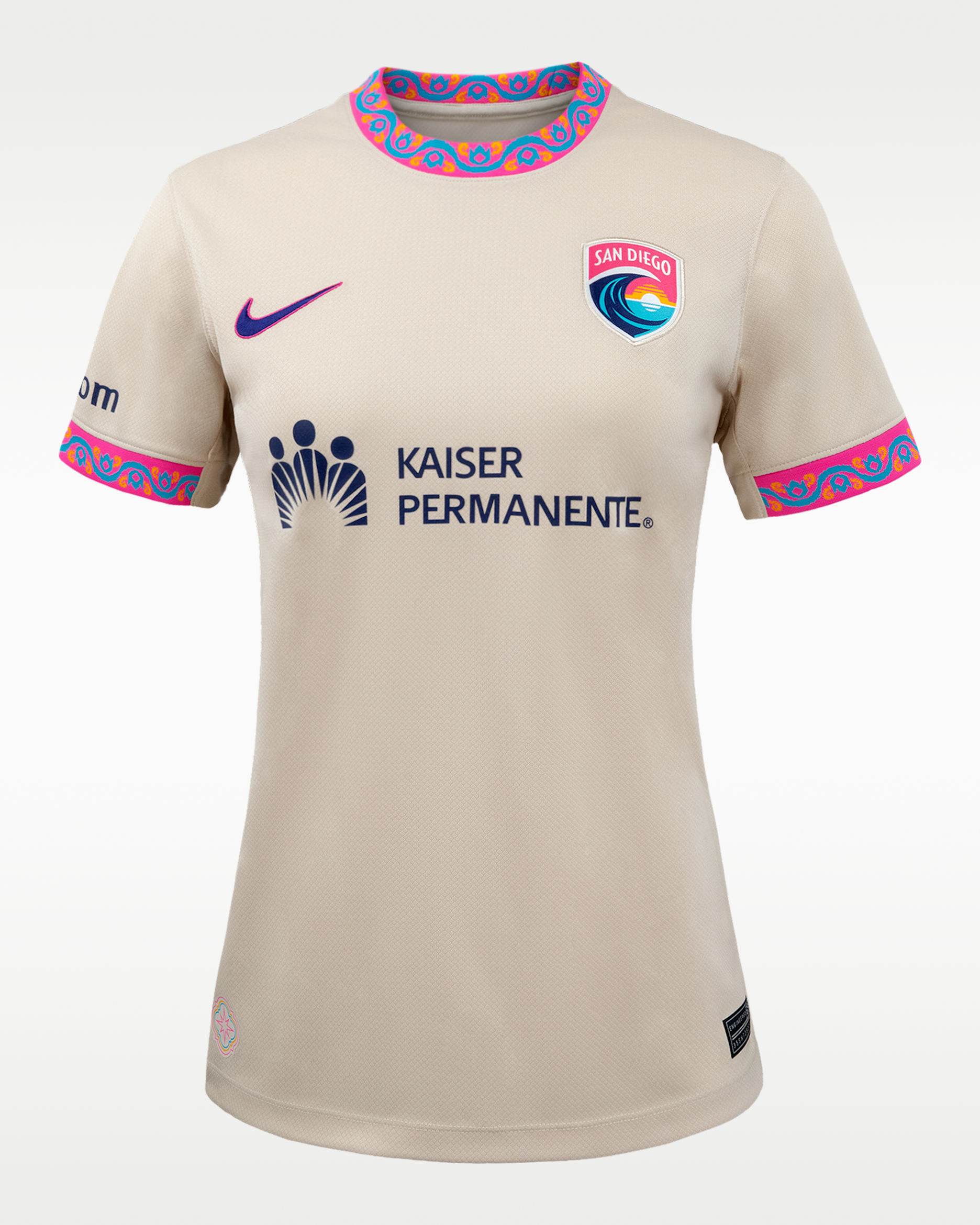 San Diego Wave FC Stadium Edition Women's Nike Dri-FIT Replica Jersey - Sanddrift