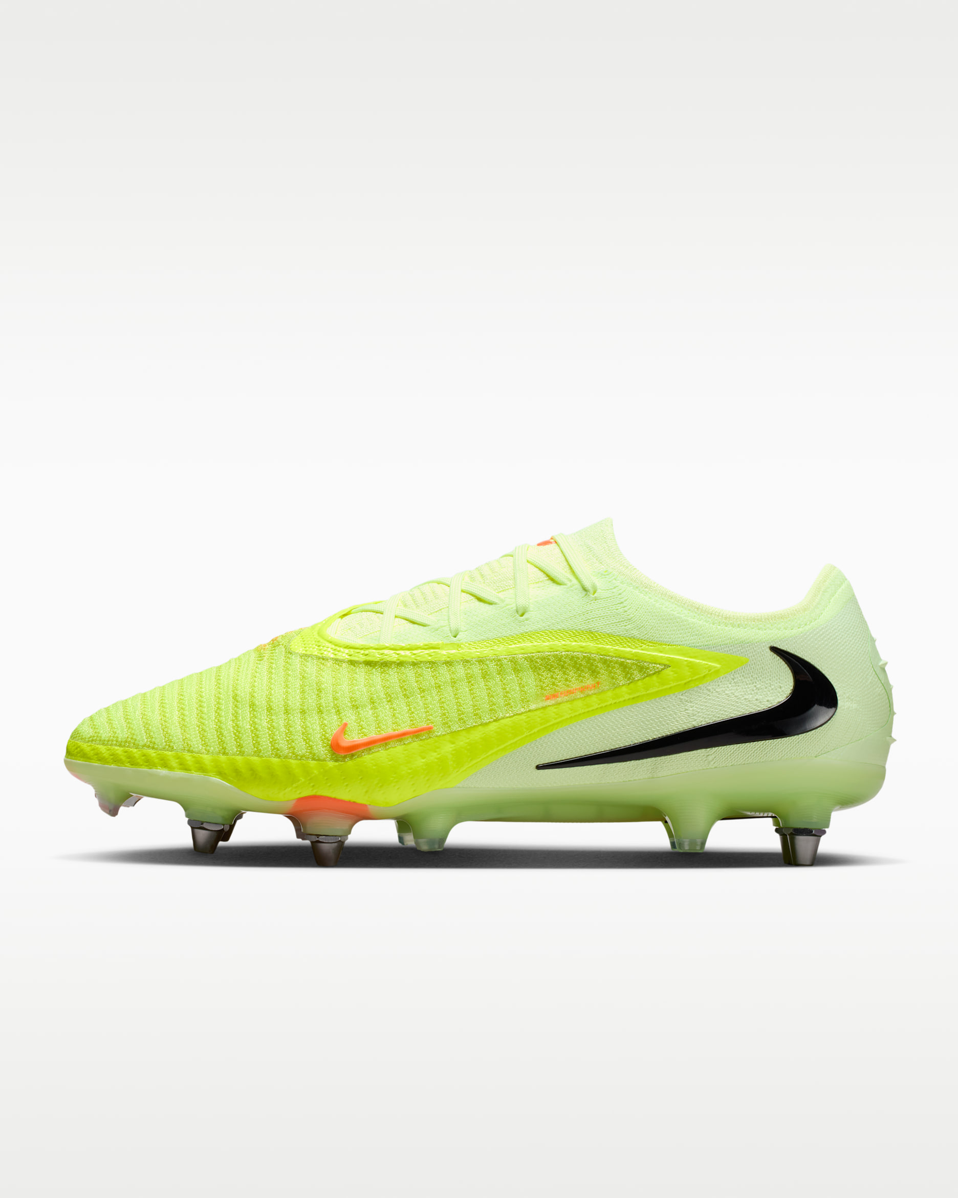Nike Phantom 6 Low Elite Soft-Ground Football Boot - Hyper Crimson/Limelight/Black
