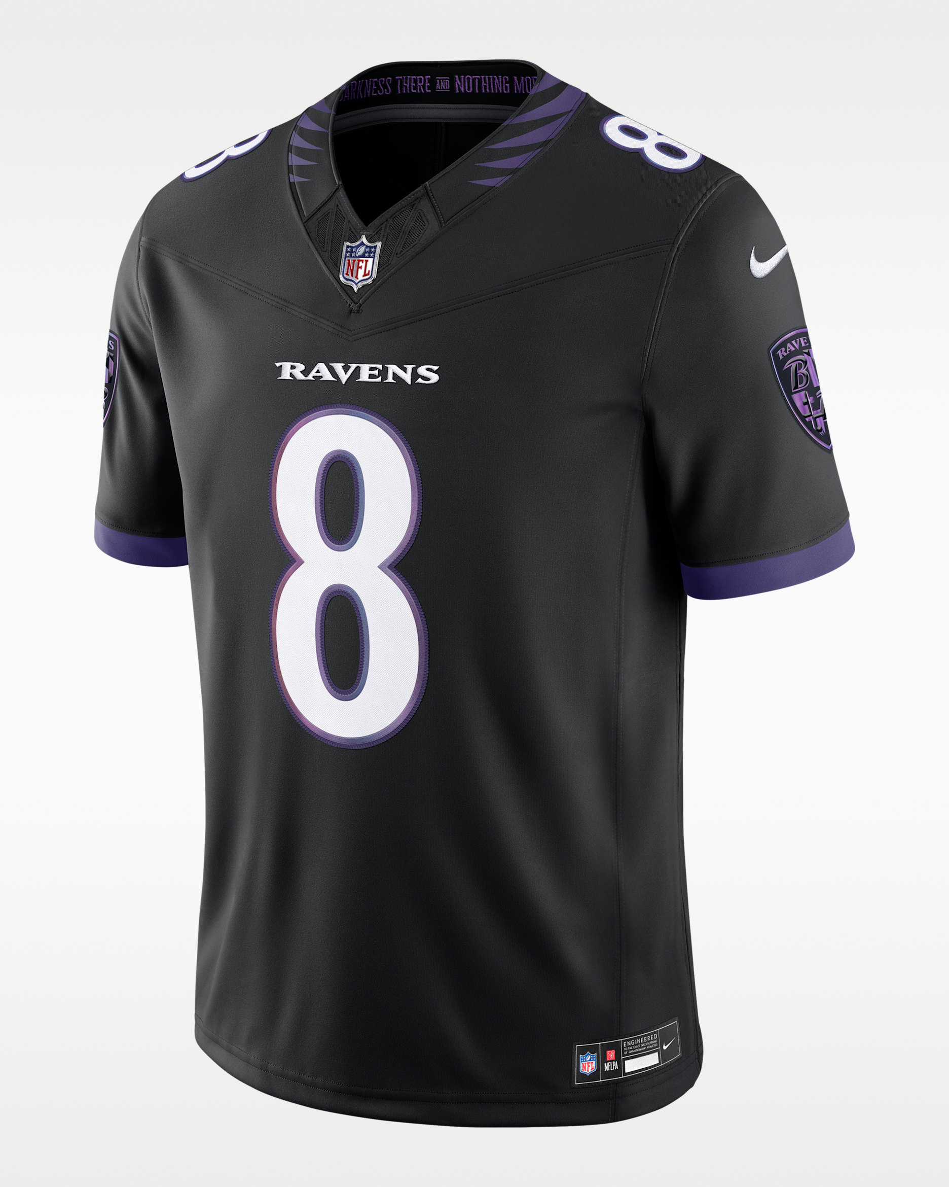 Lamar Jackson Baltimore Ravens Men's Nike Dri-FIT NFL Limited Jersey - Black