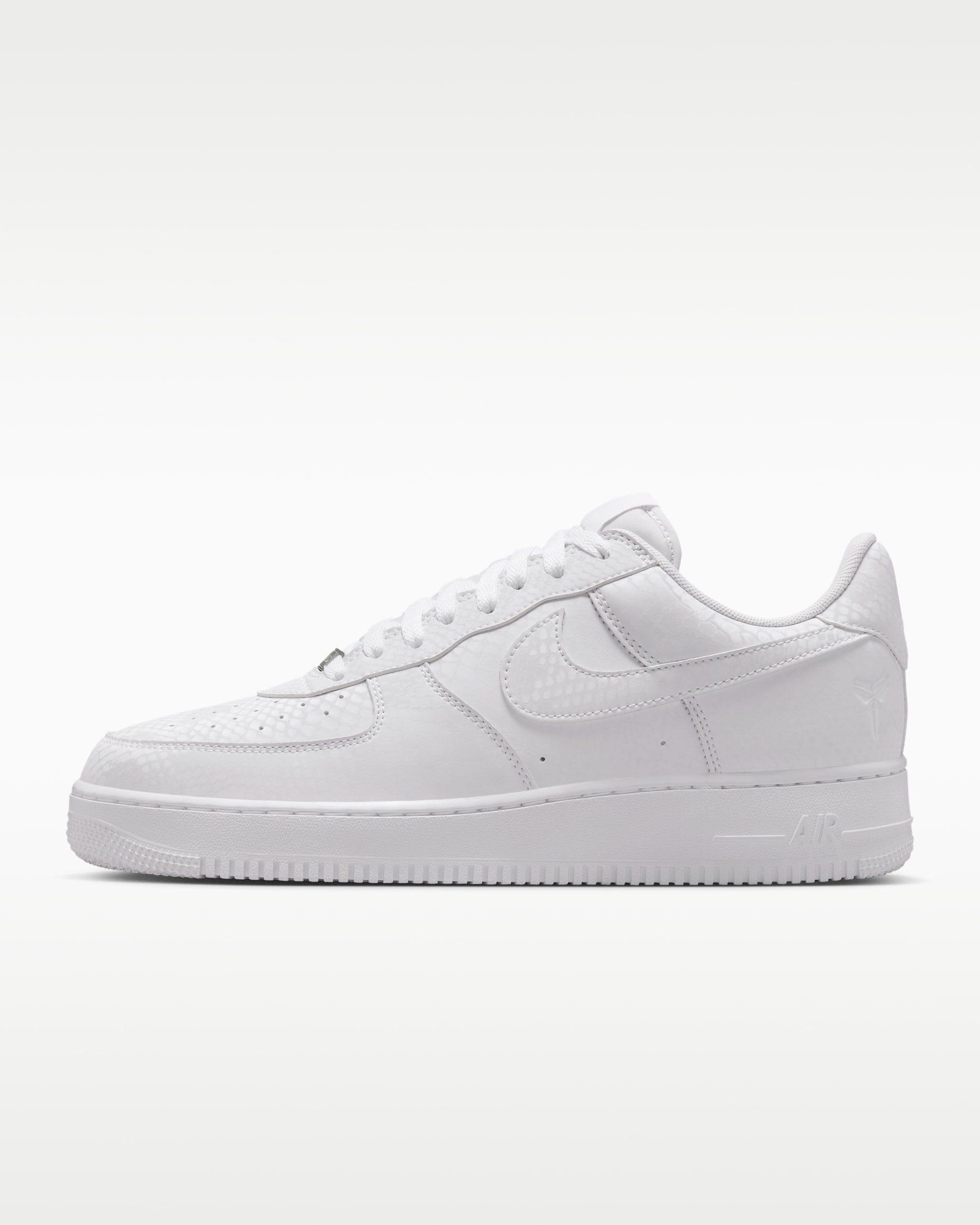 Kobe Air Force 1 Low Men's Shoes - White/White