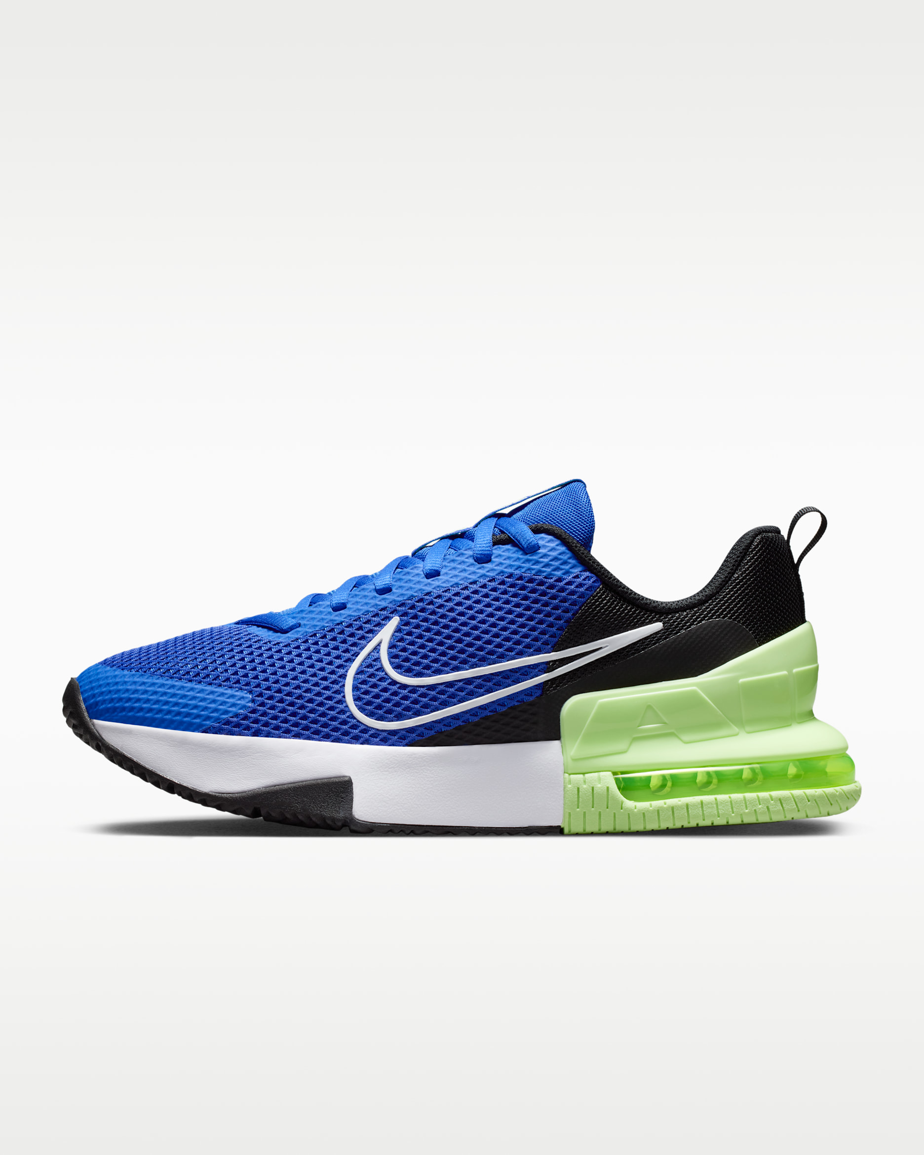 Nike Air Max Alpha Trainer 6 Men's Workout Shoes - Racer Blue/Black/Barely Volt/White