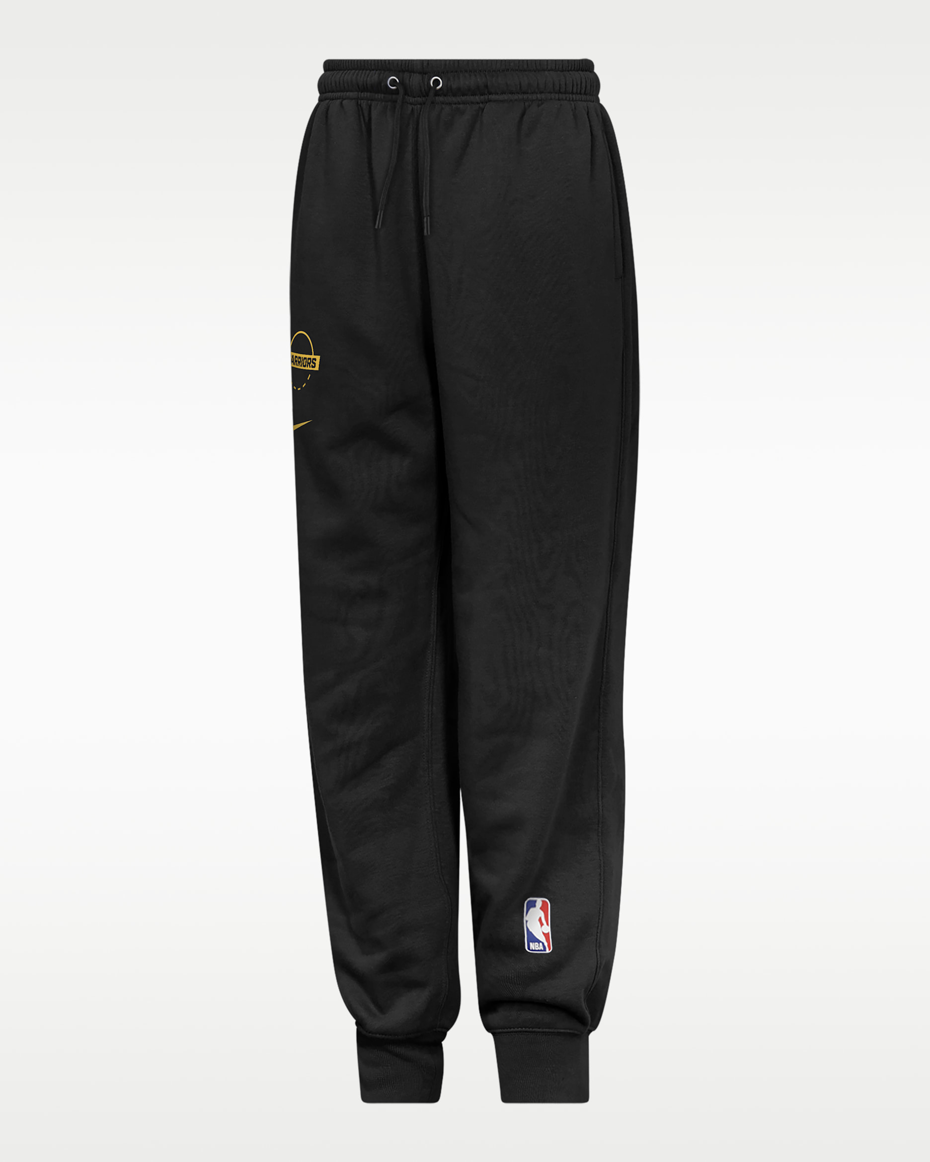 Golden State Warriors Club Kids' Nike NBA Practice Fleece Joggers - Black