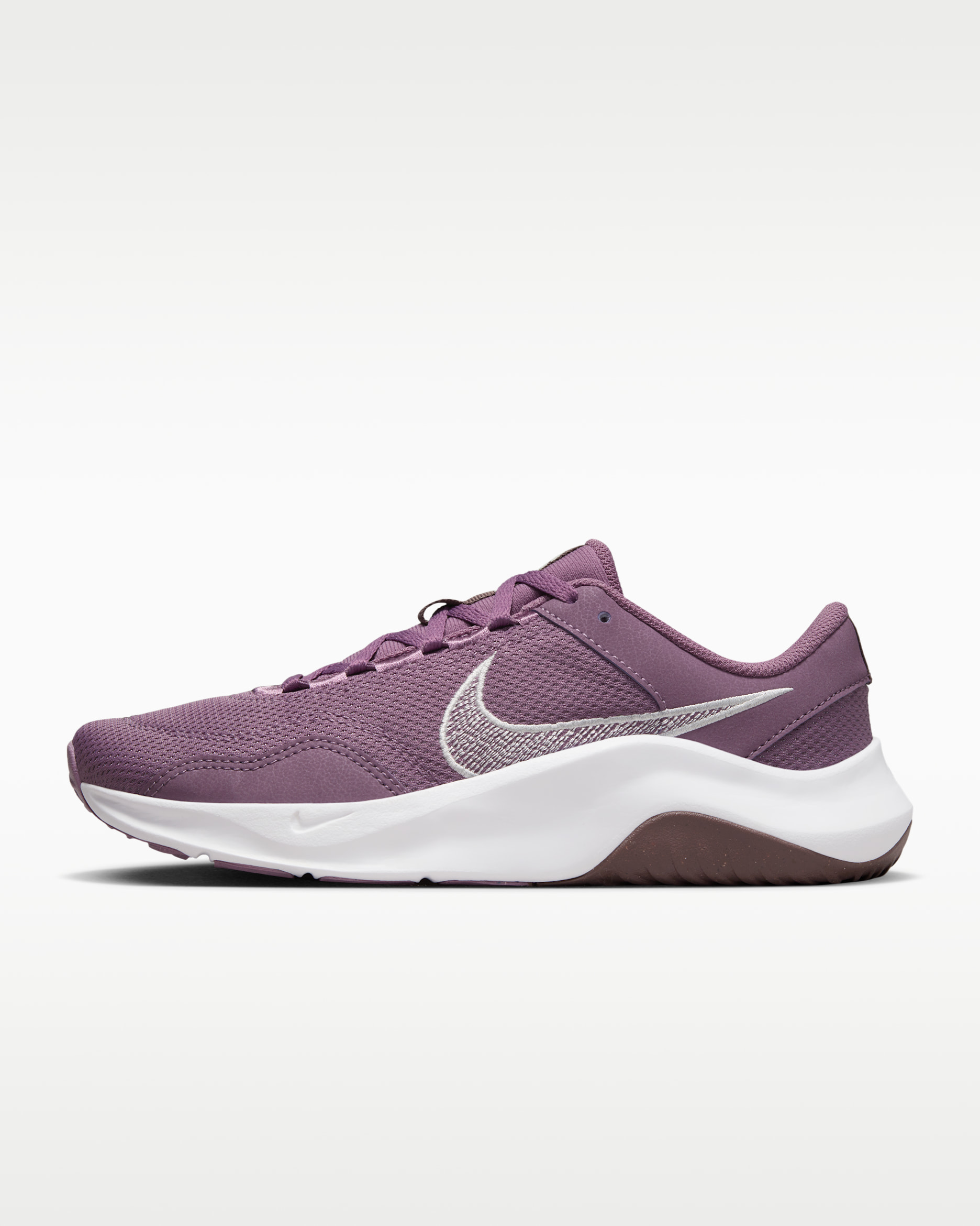 Nike Legend Essential 3 Next Nature 女款健身訓練鞋 - Violet Dust/Plum Eclipse/Light Orewood Brown/Sail