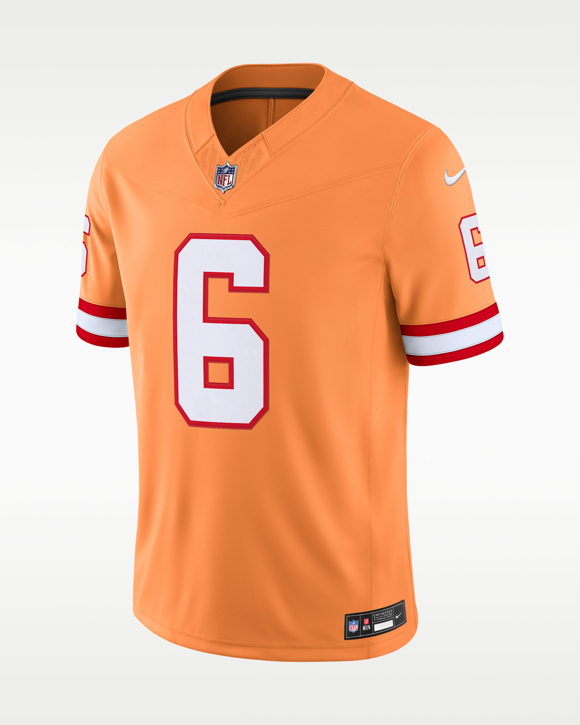 Jersey Nike Dri-FIT de la NFL Limited para hombre Baker Mayfield Tampa Bay Buccaneers - Crema melocotón