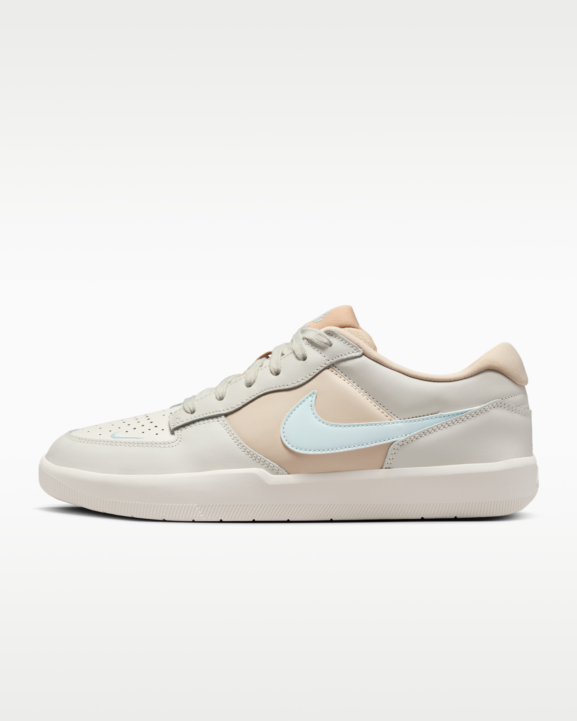 Nike SB Force 58 Premium Skate Shoes - Light Bone/Sand Drift/Hemp/Glacier Blue