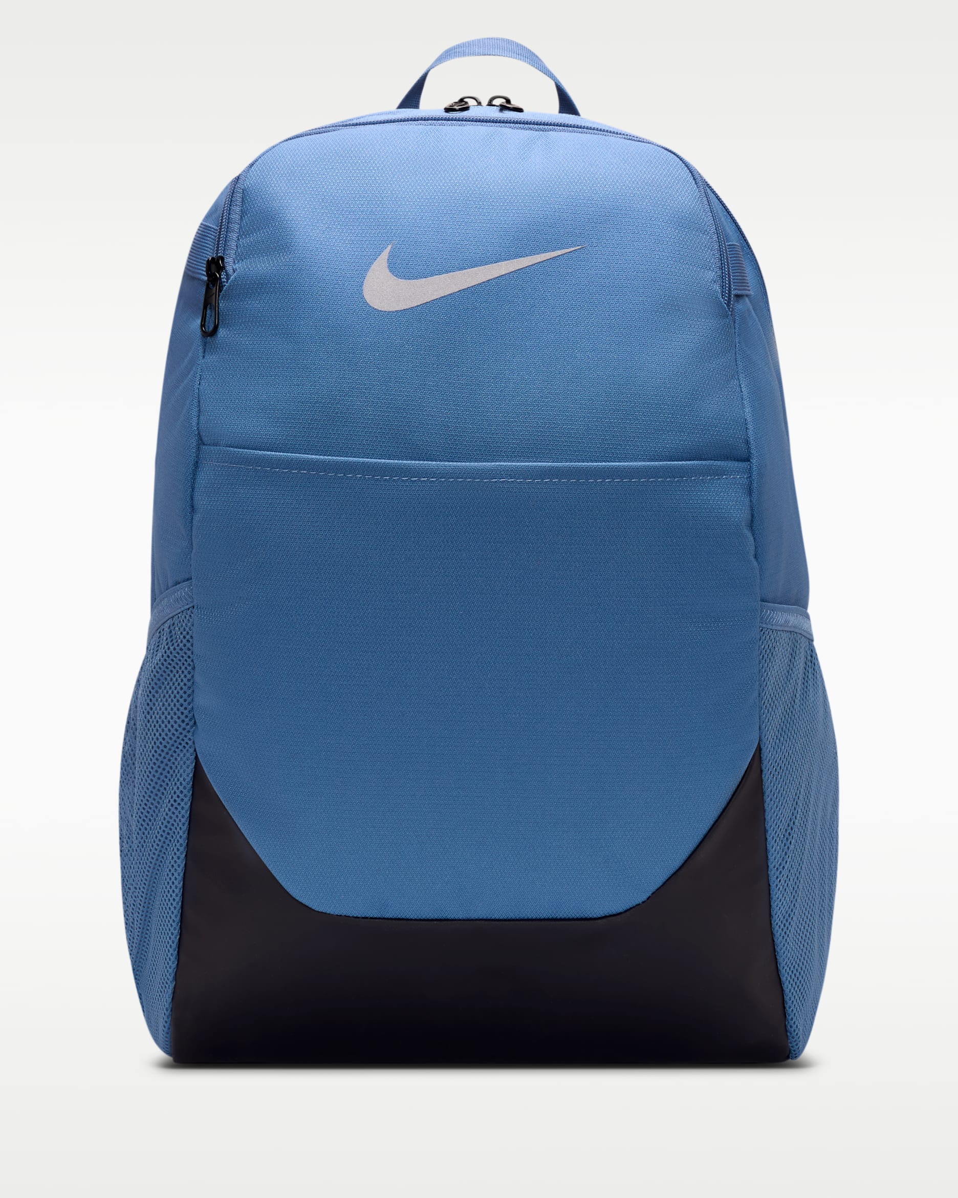 Σακίδιο Nike Brasilia (μέγεθος M, 24 L) - Indigo Storm/Μαύρο/Reflect Silver