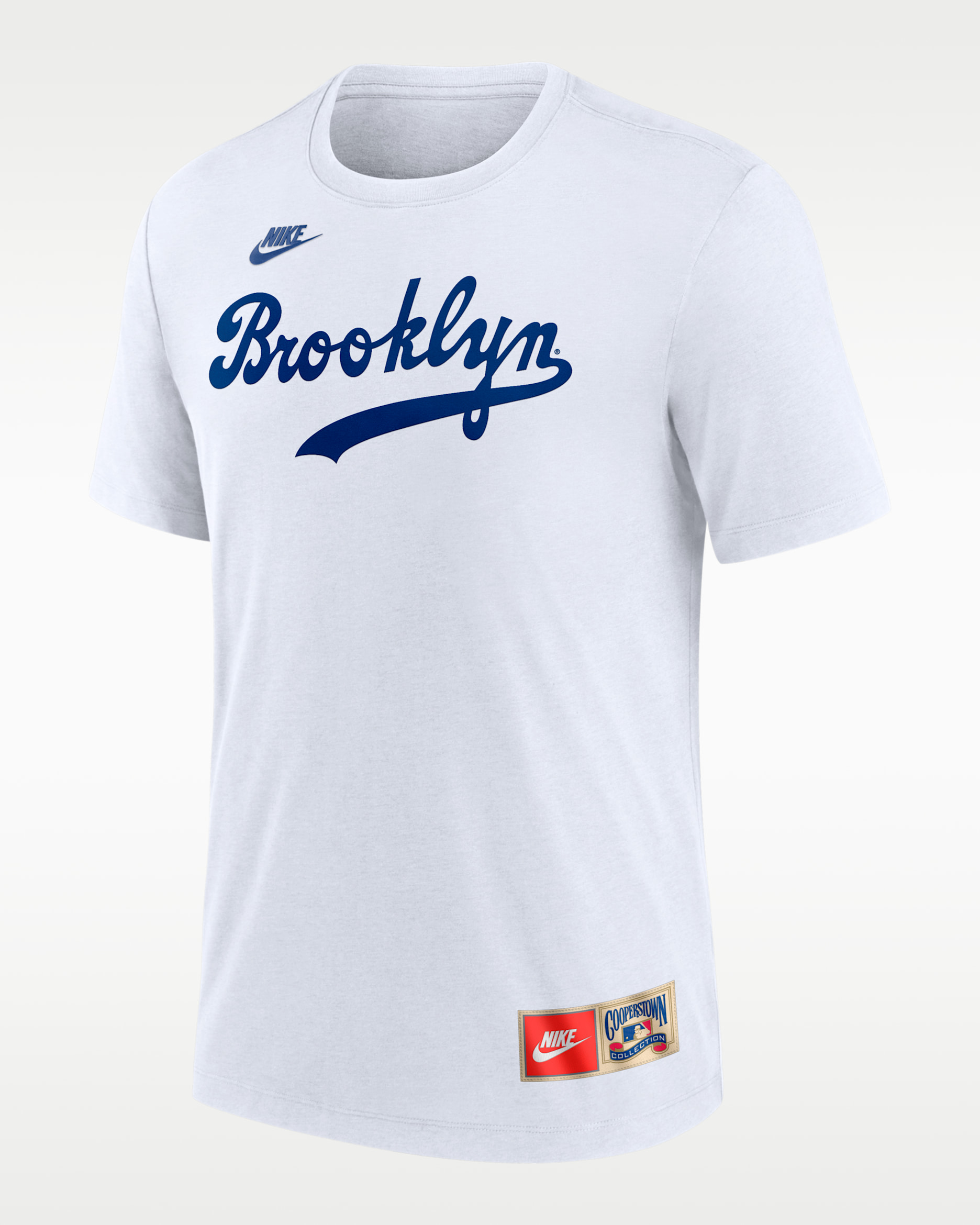 Jackie Robinson Brooklyn Dodgers Cooperstown Men's Nike MLB T-Shirt - Blue