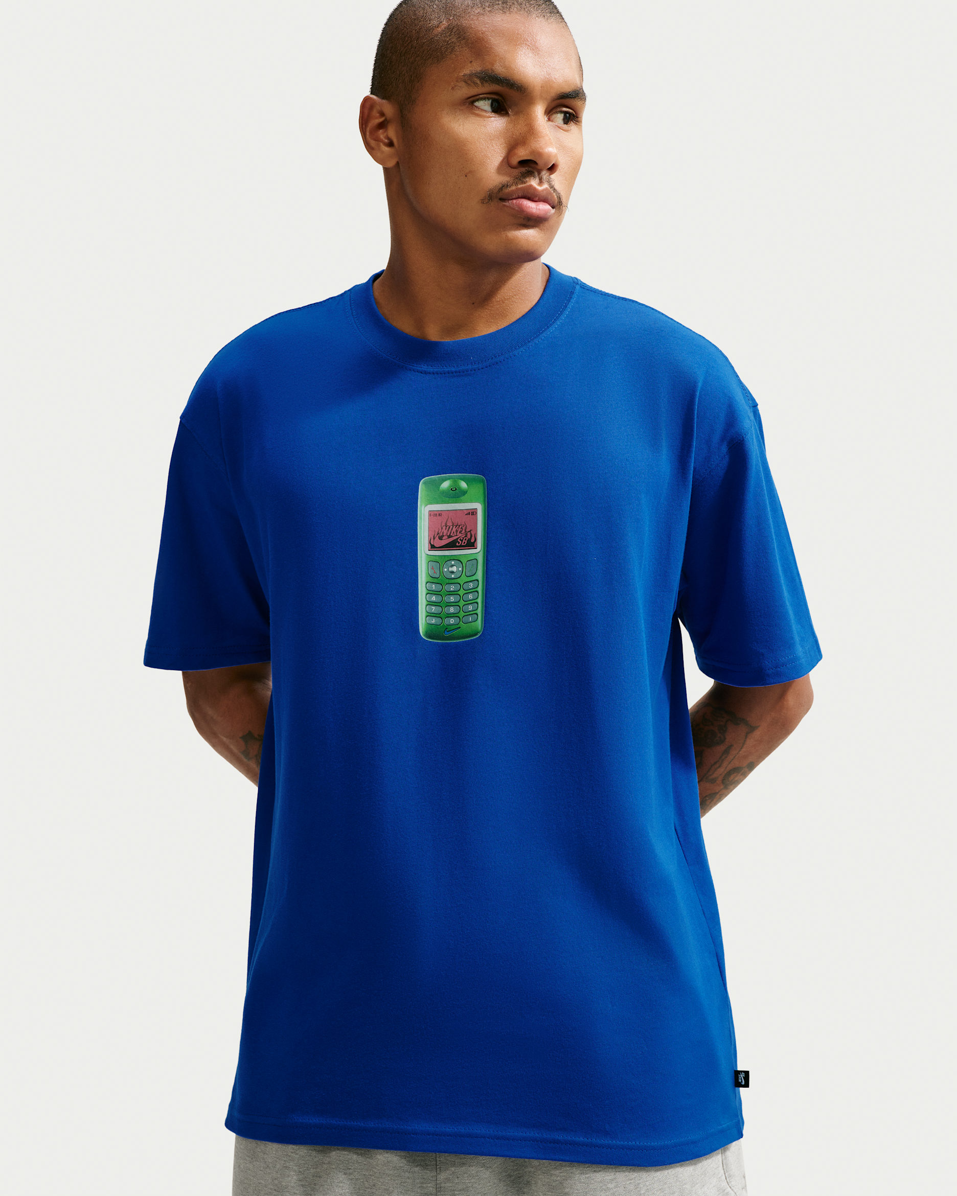 T-shirt de skateboard Nike SB - Old Royal