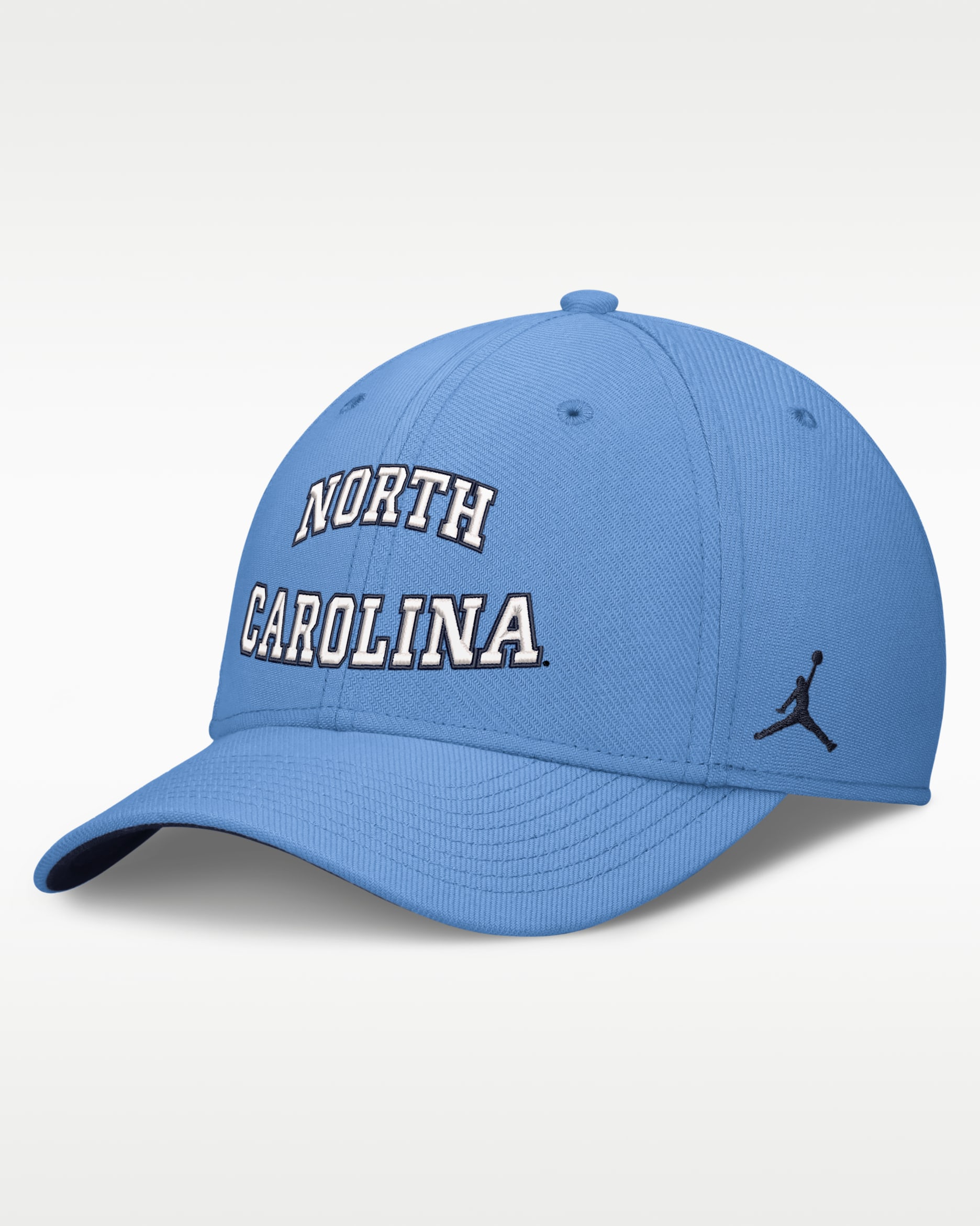 North Carolina Classic Swooshflex Men's Jordan Brand Dri-FIT College Hat - Light Blue