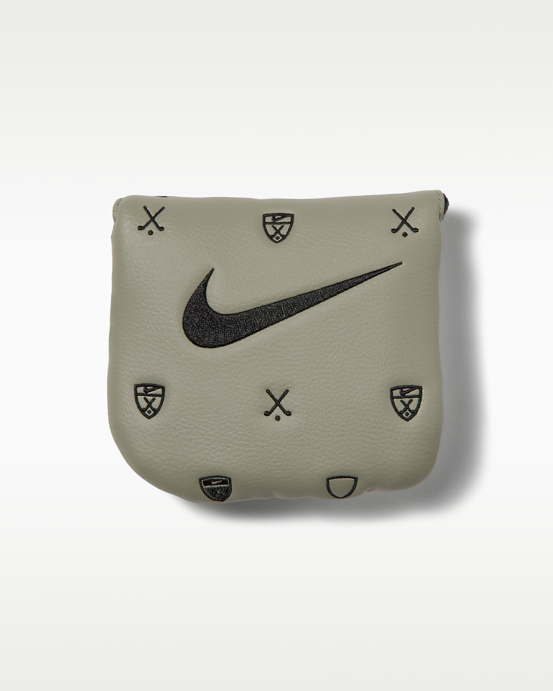 Nike Tour Golf Mallet Putter Headcover - Light Army/Light Bone/Black