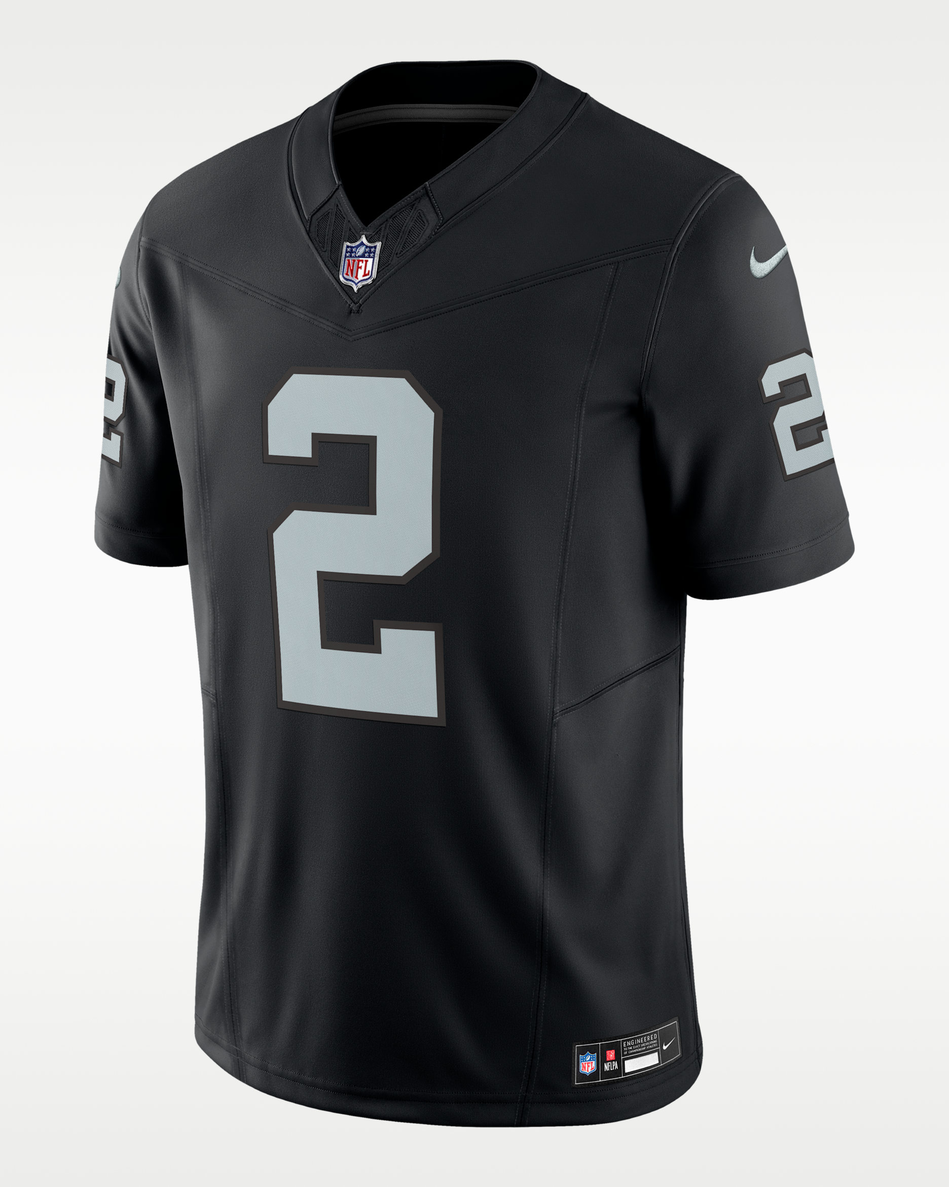 Ashton Jeanty Las Vegas Raiders 2025 NFL Draft First Round Pick Men's Nike Dri-FIT NFL Limited Jersey - Black