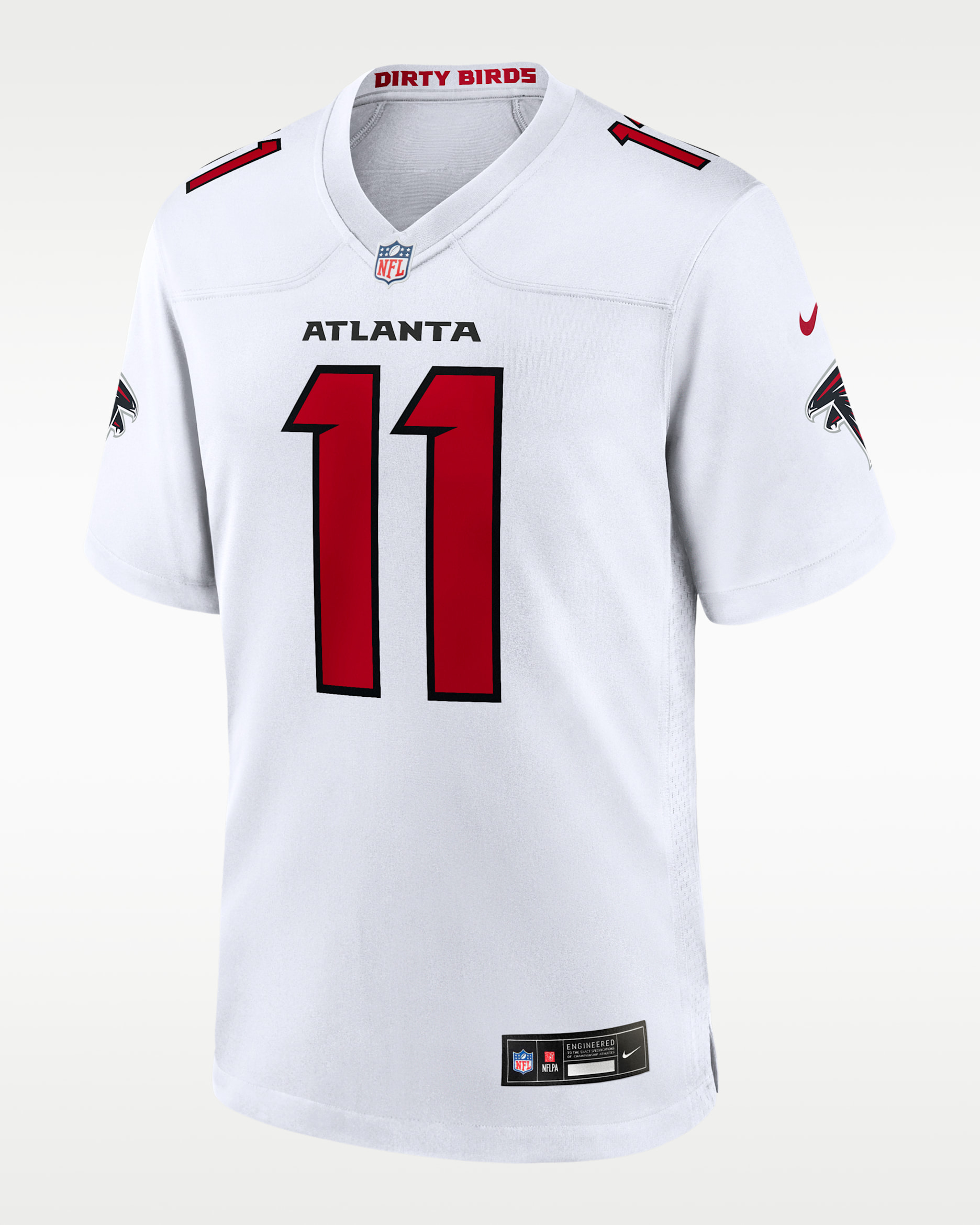 Jalon Walker Atlanta Falcons Men's Nike NFL Game Jersey - White