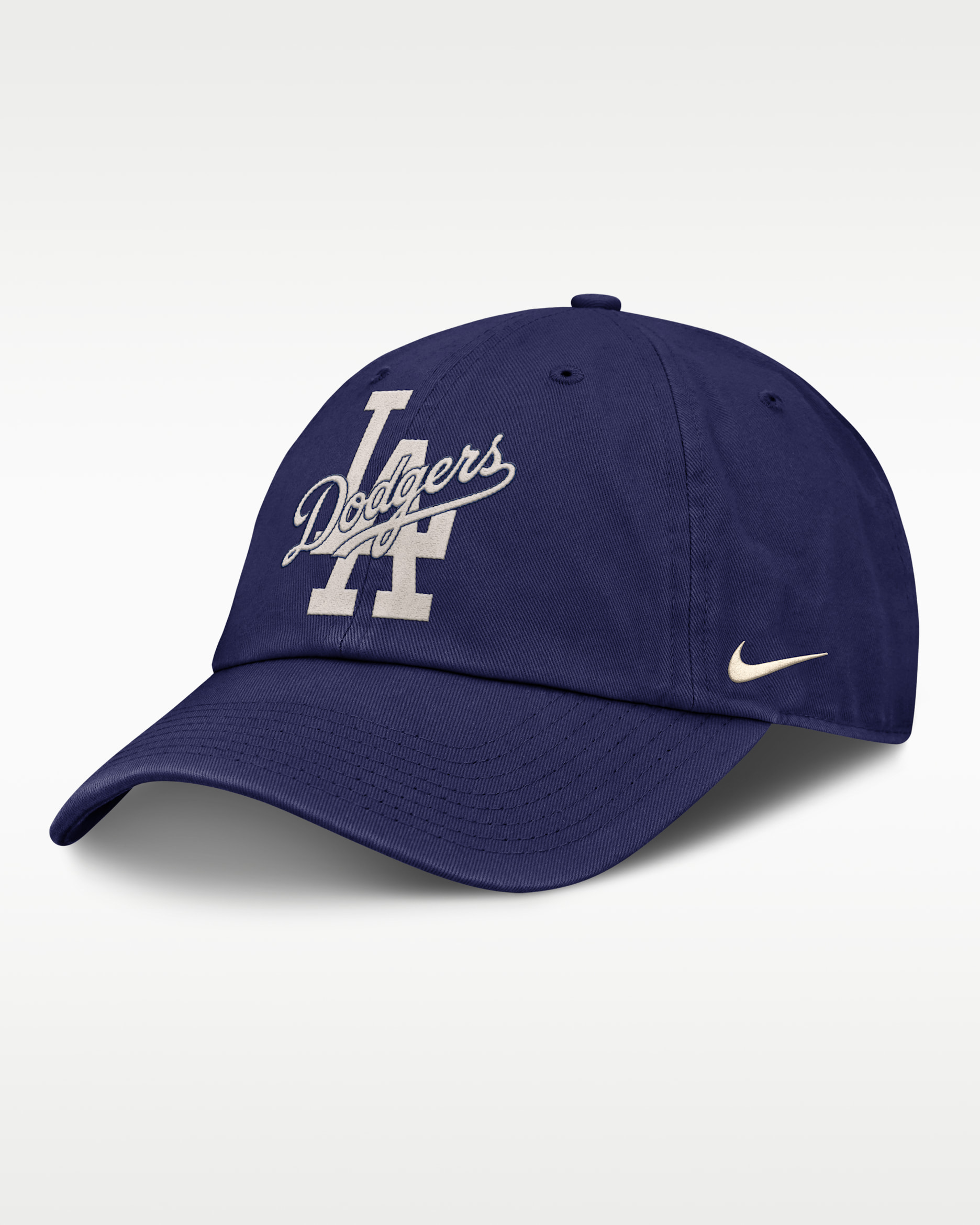 Gorra Nike de la MLB ajustable para hombre Los Angeles Dodgers Statement Club - Azul fiel