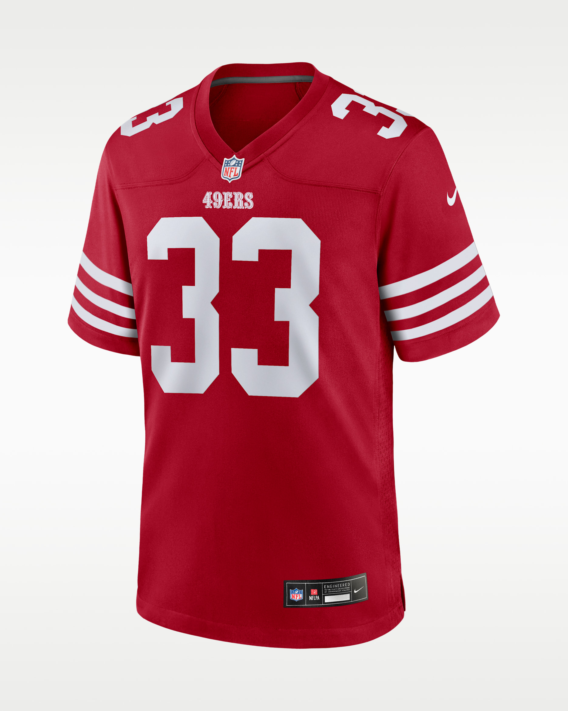 Roger Craig San Francisco 49ers Retired Men's Nike NFL Game Jersey - Scarlet