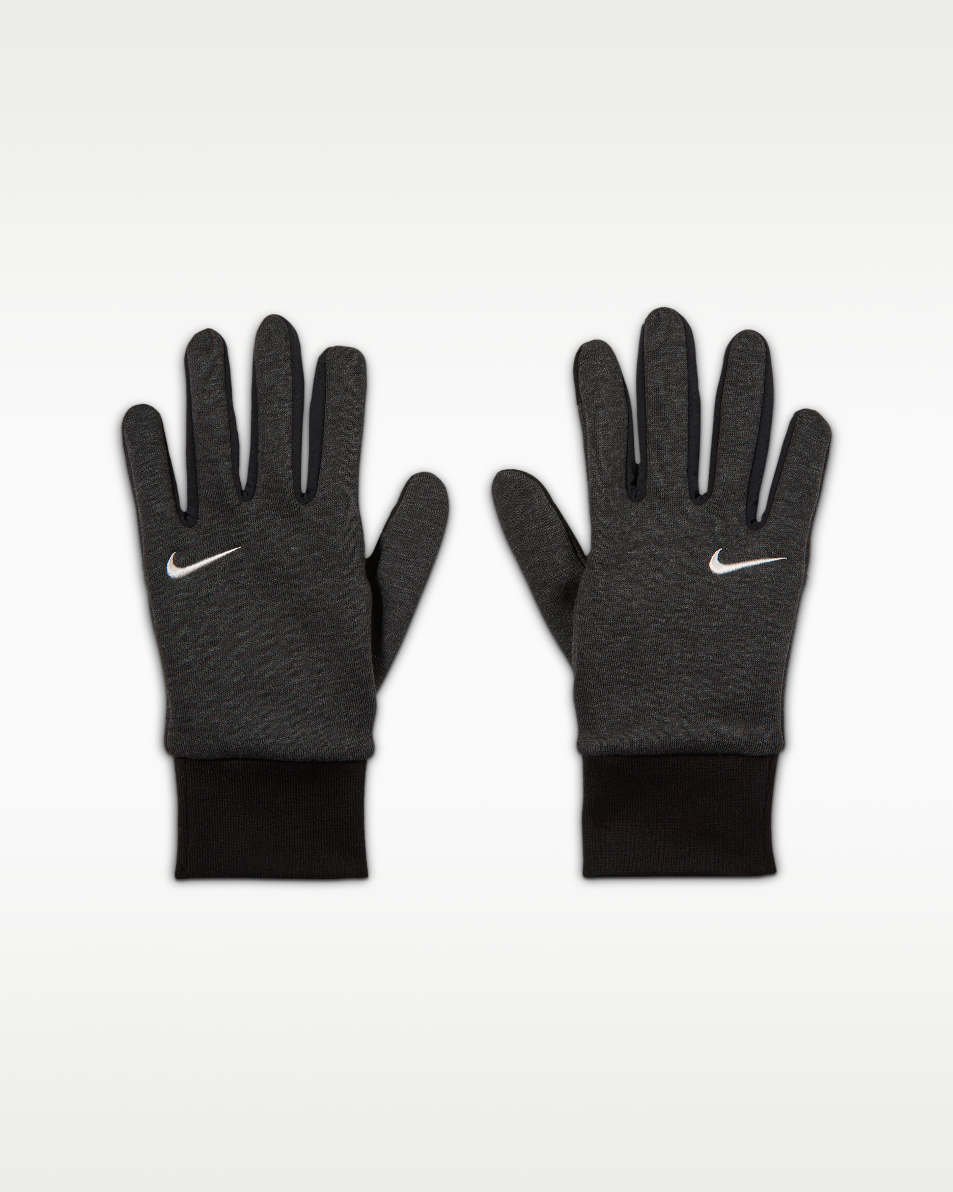 Nike Studio Fleece Left Glove - Black Heather/Sail