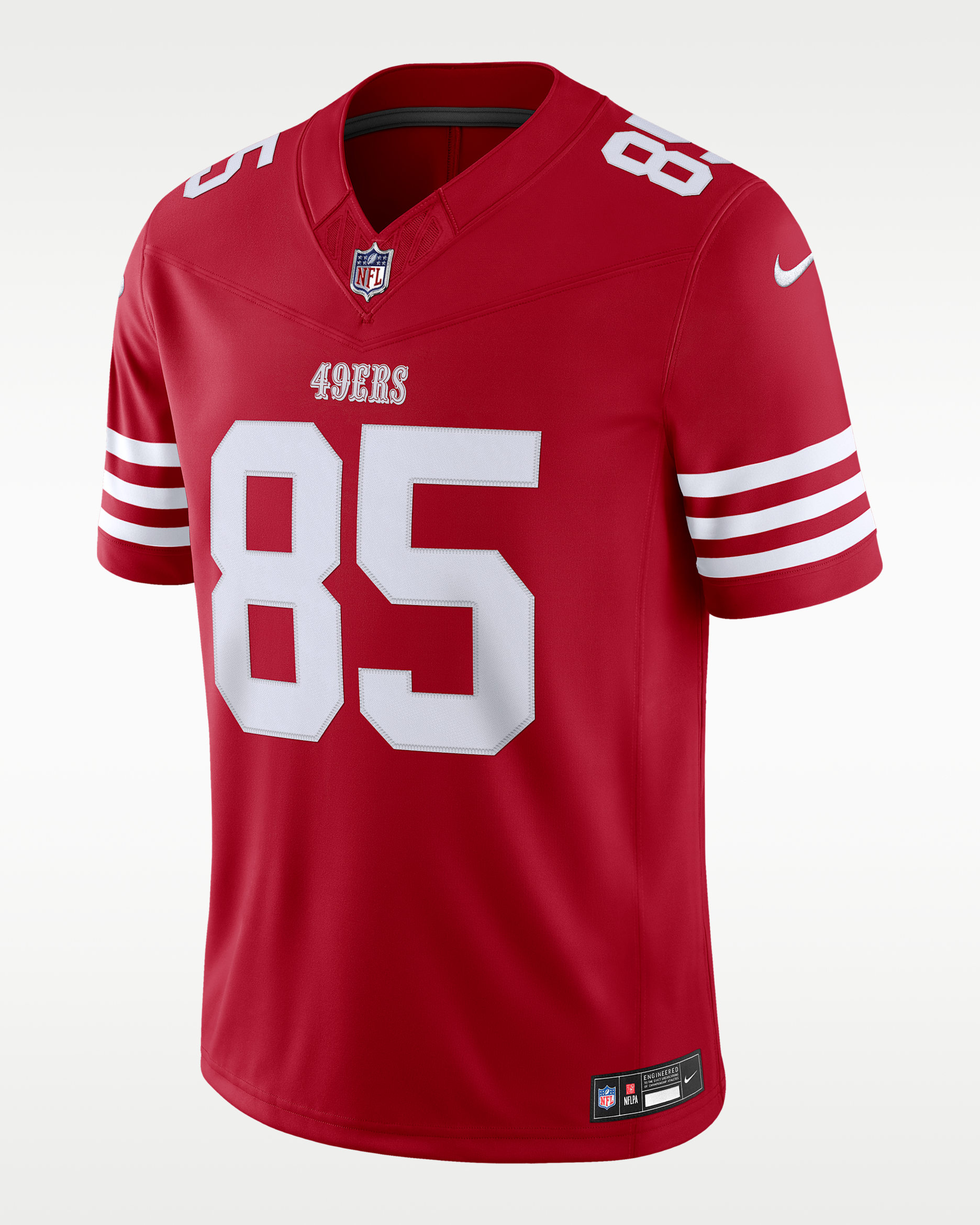 George Kittle San Francisco 49ers Men's Nike Dri-FIT NFL Limited Jersey - Gym Red