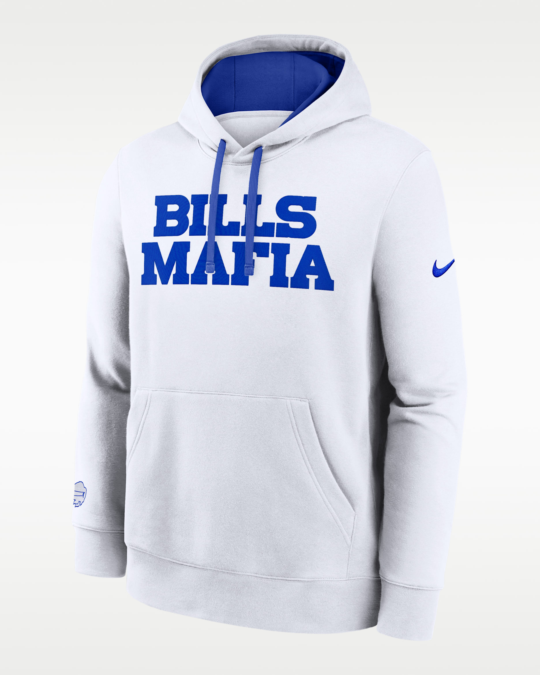 Buffalo Bills Rivalries Collection Club Men's Nike NFL Pullover Hoodie - White