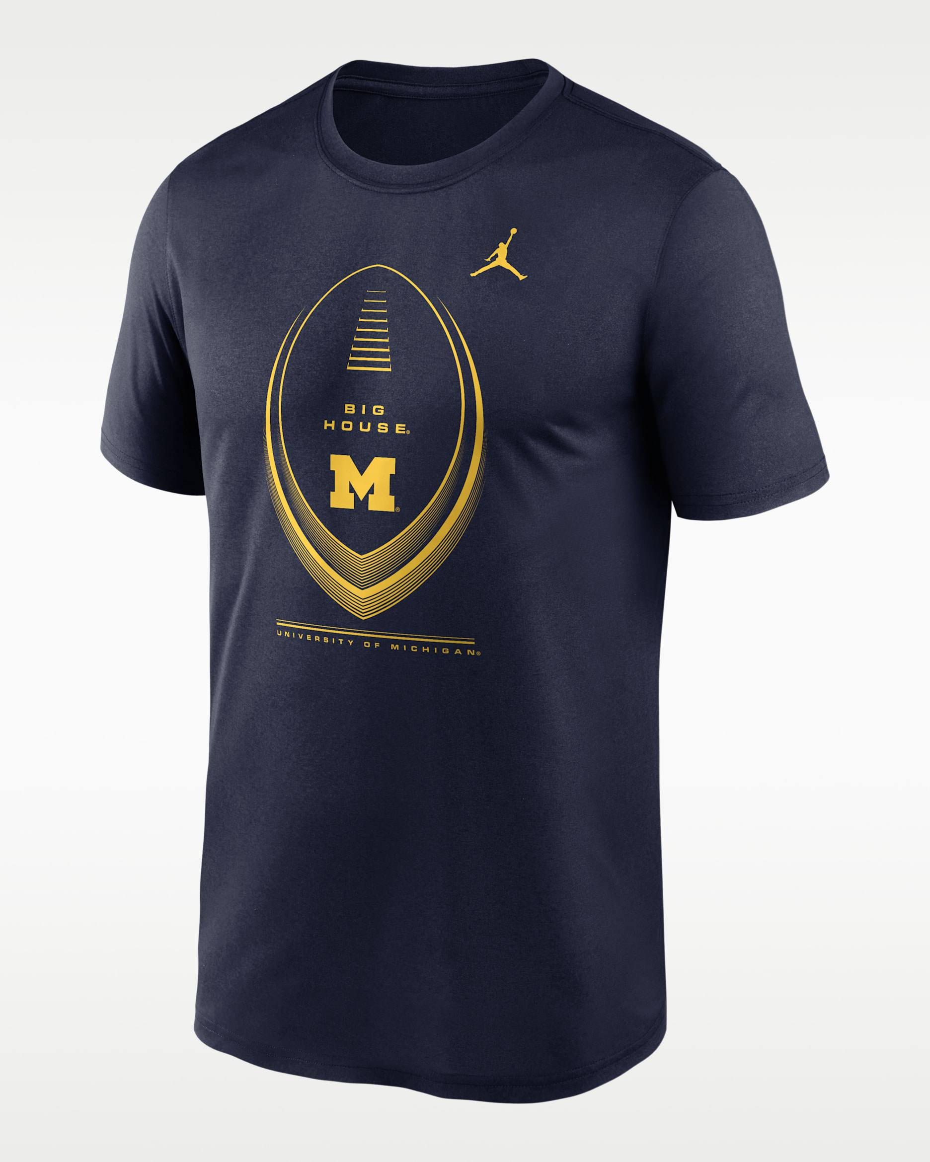 Michigan Primetime Football Icon Legend Men's Nike Dri-FIT College T-Shirt - Navy